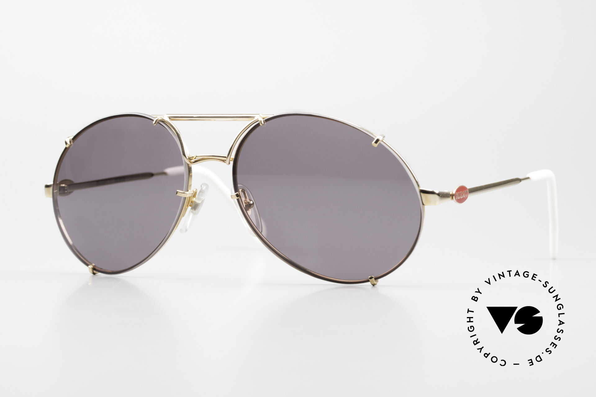 Sunglasses Bugatti 65359 80's Men's Sunglasses XL