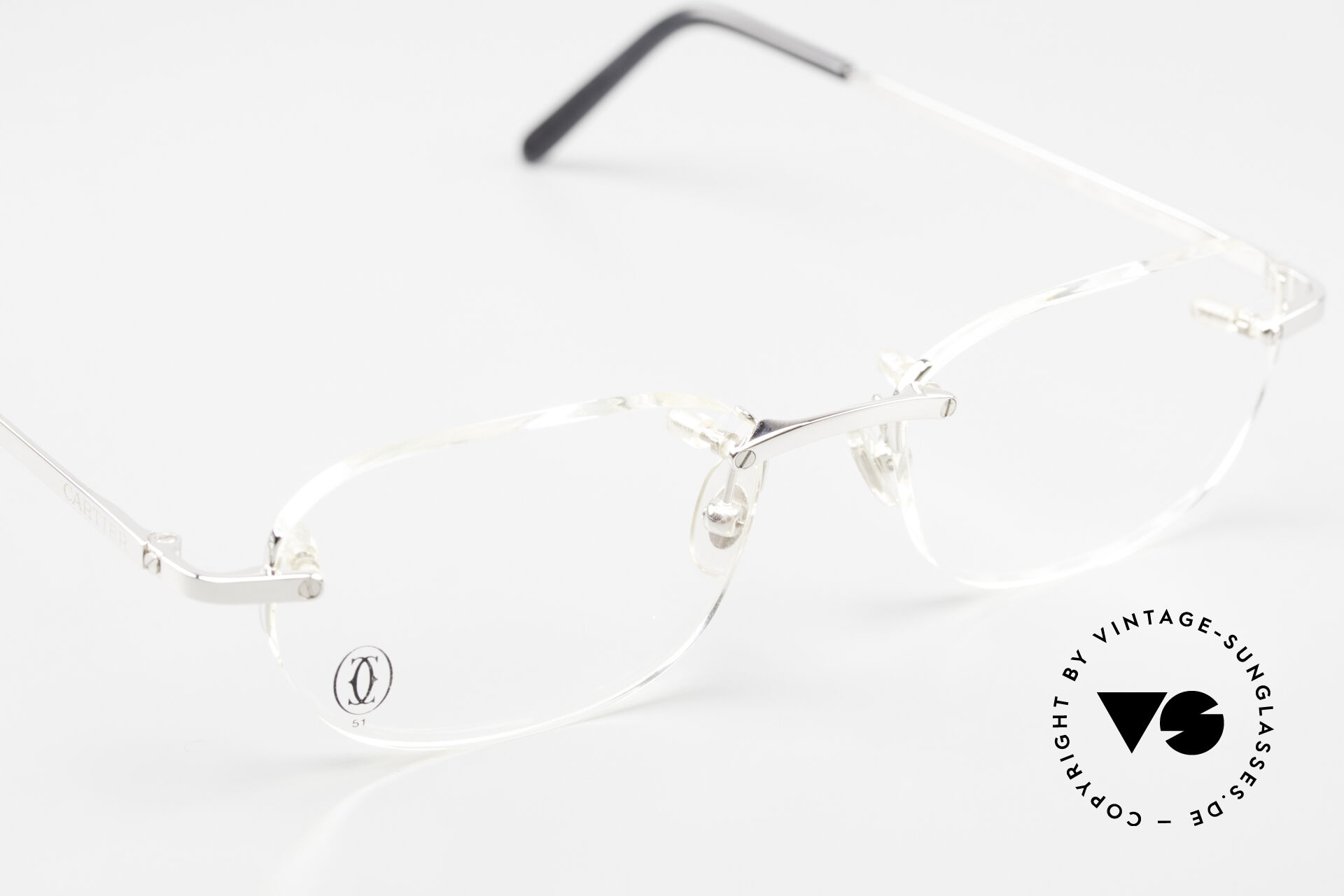 Rimless cartier frames online