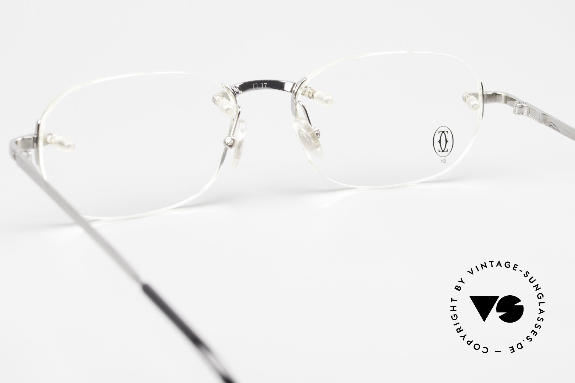 Cartier rimless eyeglasses shop