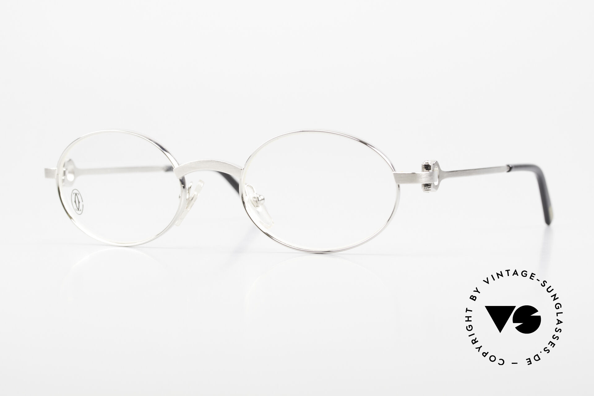 Glasses Cartier Spider 90s Specs Brushed Platinum