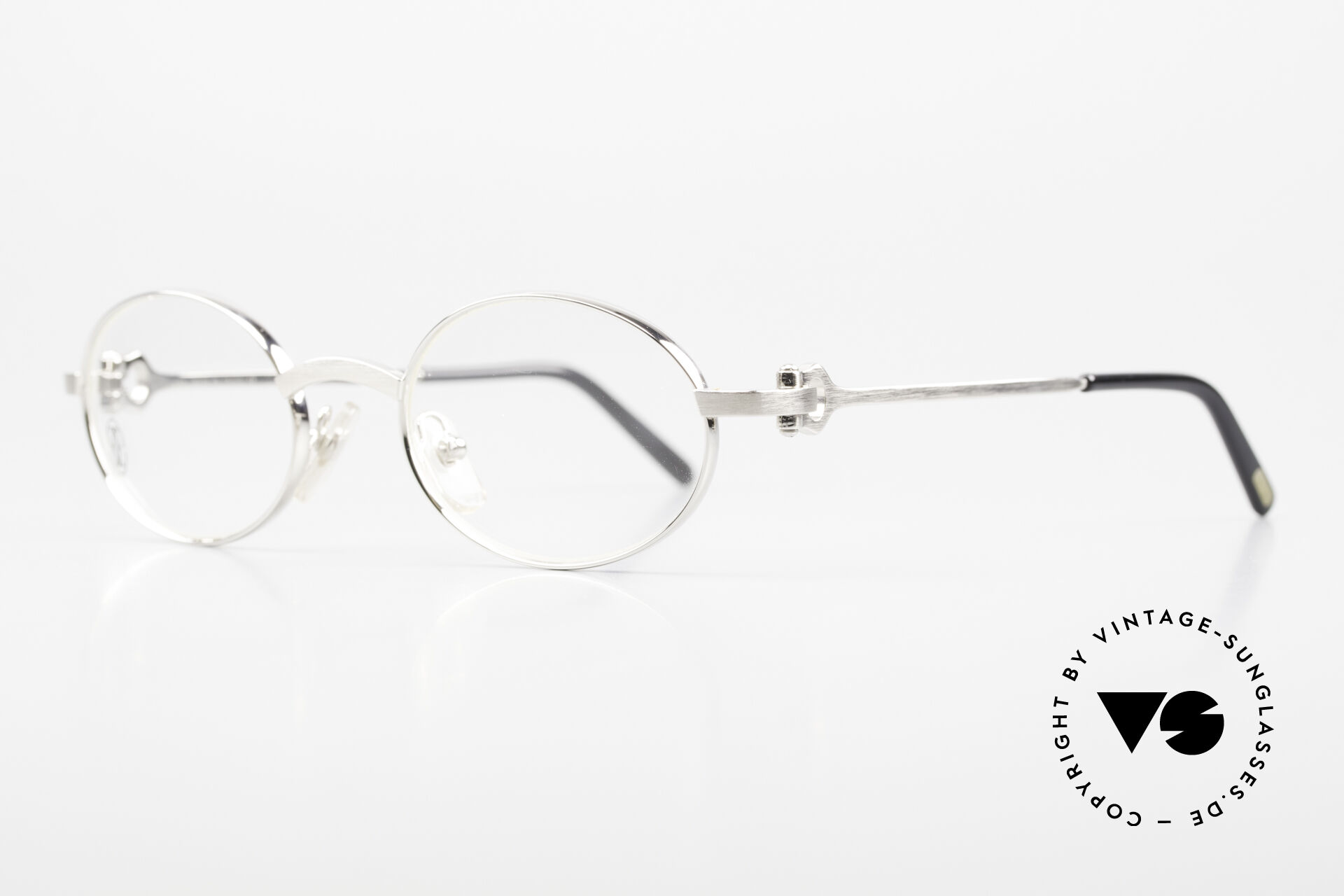 Glasses Cartier Spider S 90s Specs Brushed Platinum