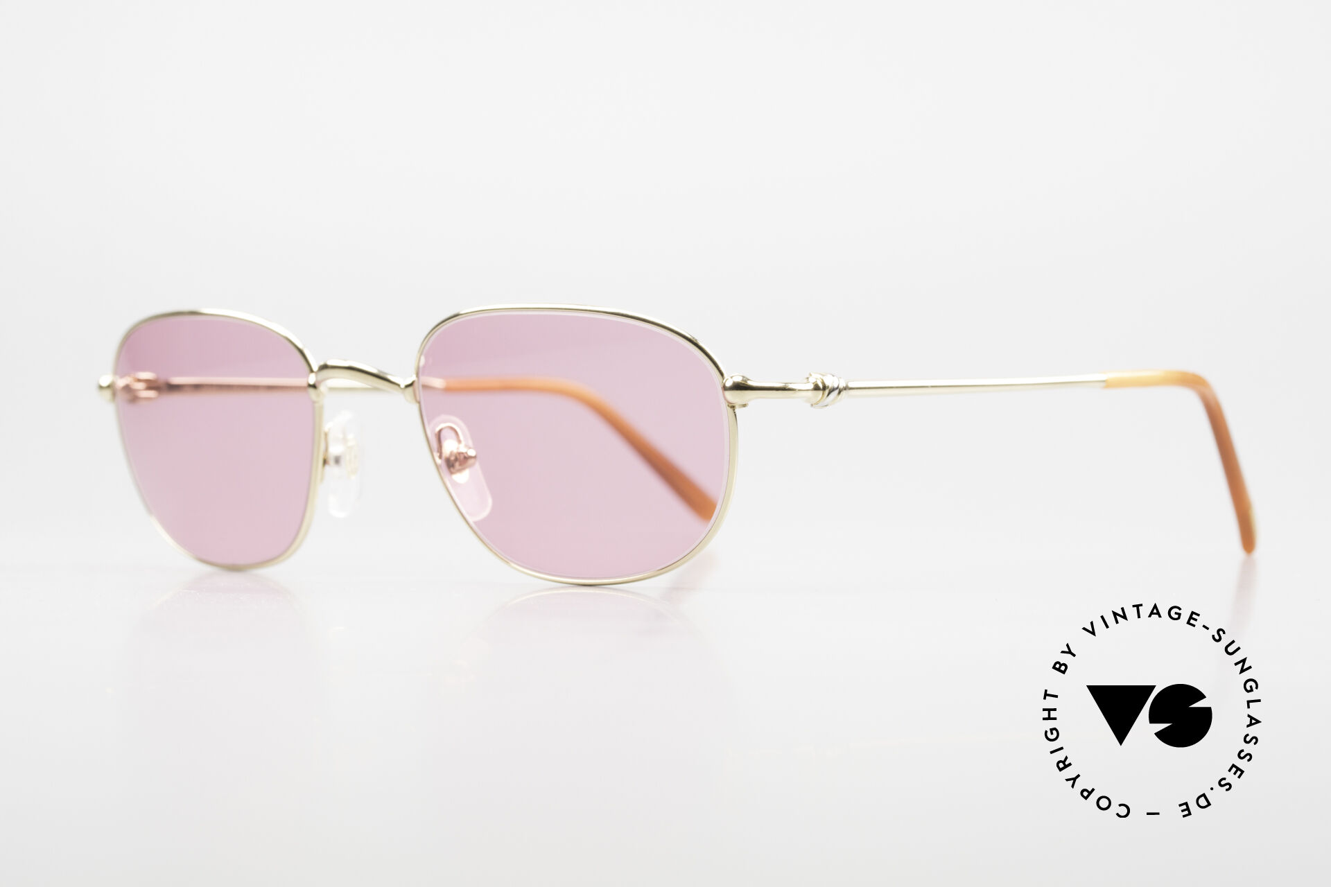 Sunglasses Cartier Vega Vesta See the world thru pink glasses