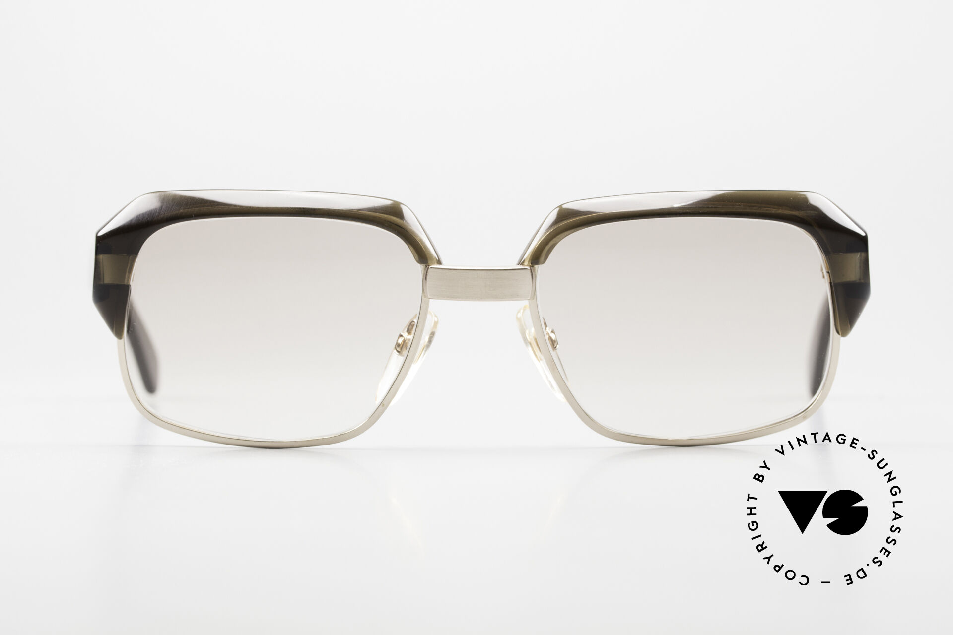 ビンテージ RODENSTOCK ブロー 眼鏡 BERTRAM 金張 ブラウン