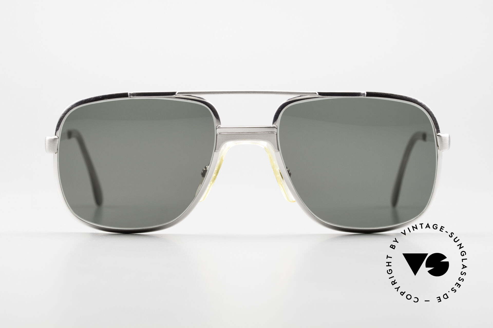 70〜80s ヴィンテージ RODENSTOCK TENNO メガネフレーム Sunglasses Rodenstock Tenno 80's White Gold Doublé Frame