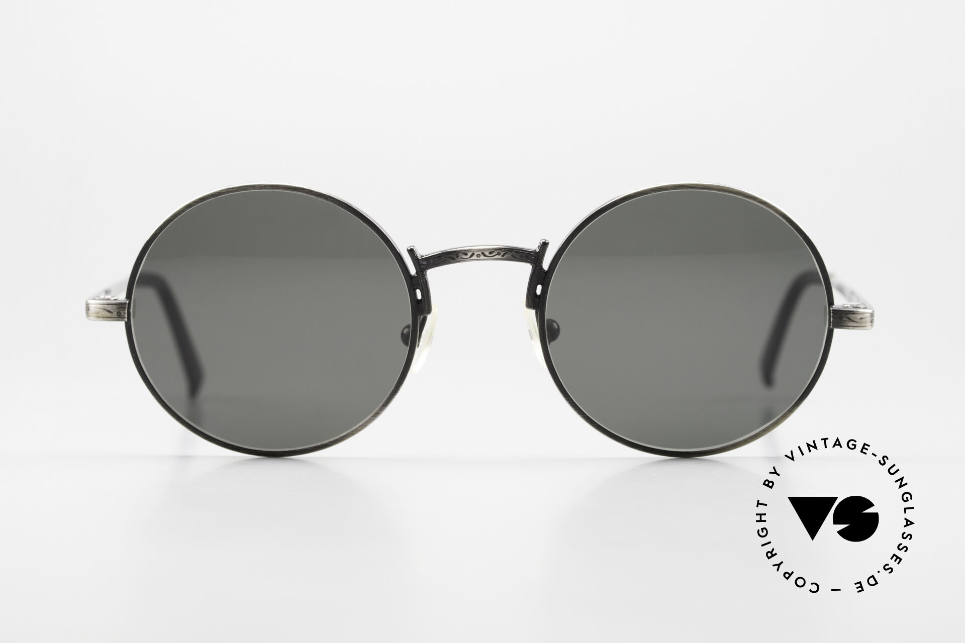 【超安い】 Armani Giorgio Sunglasses 128 Finish Frame Silver Antique セットアップ