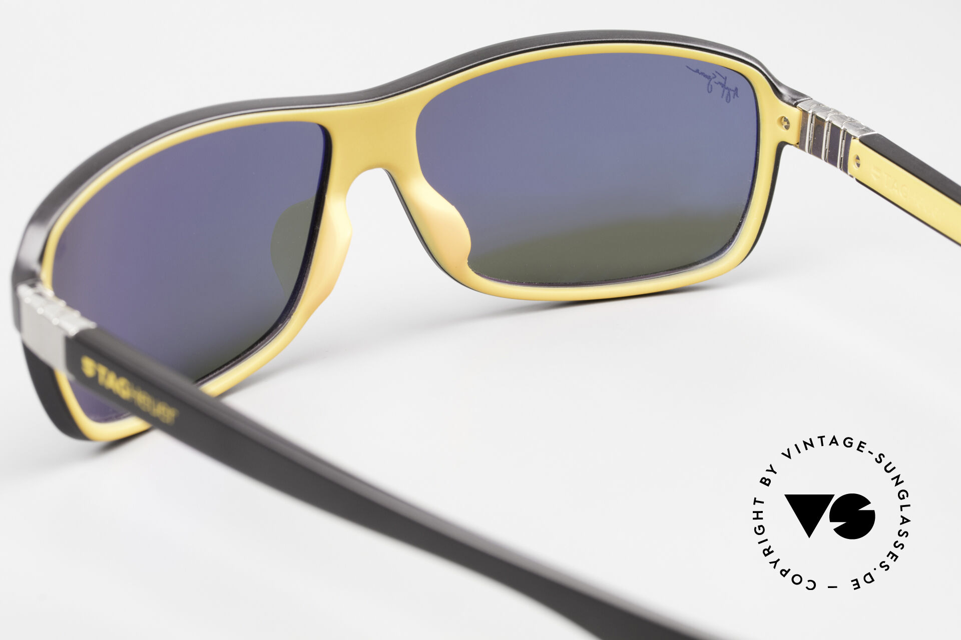 Sunglasses Tag Heuer 9302 Ayrton Senna With Polarized Sun Lenses