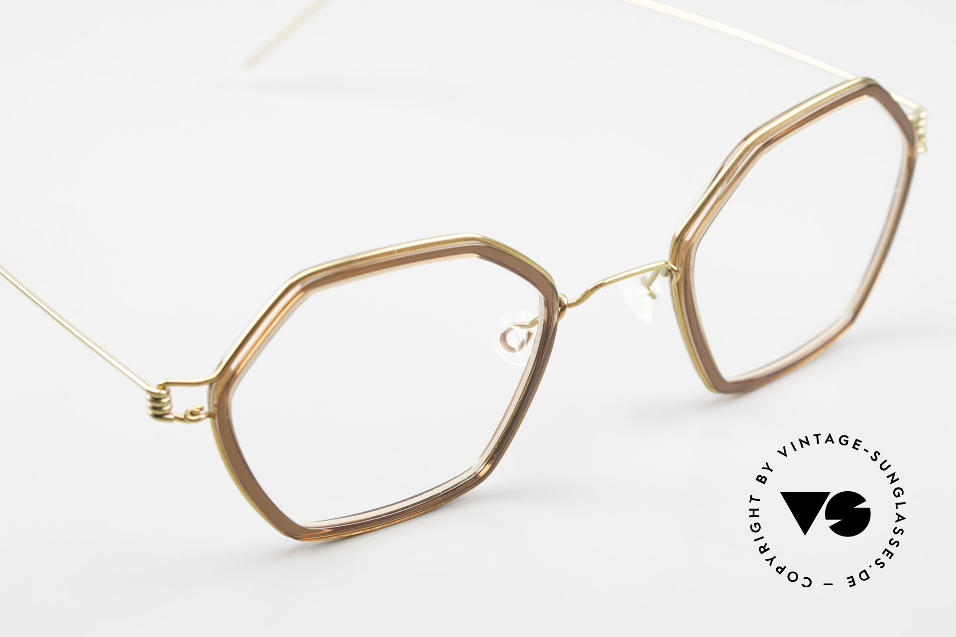 Glasses Lindberg Rui Air Titan Rim Square Titan Specs Unisex