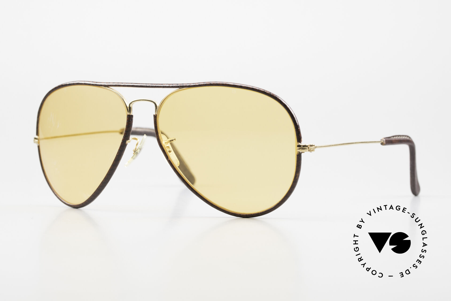 Sunglasses Ray Ban Large Metal II Leathers Changeable USA