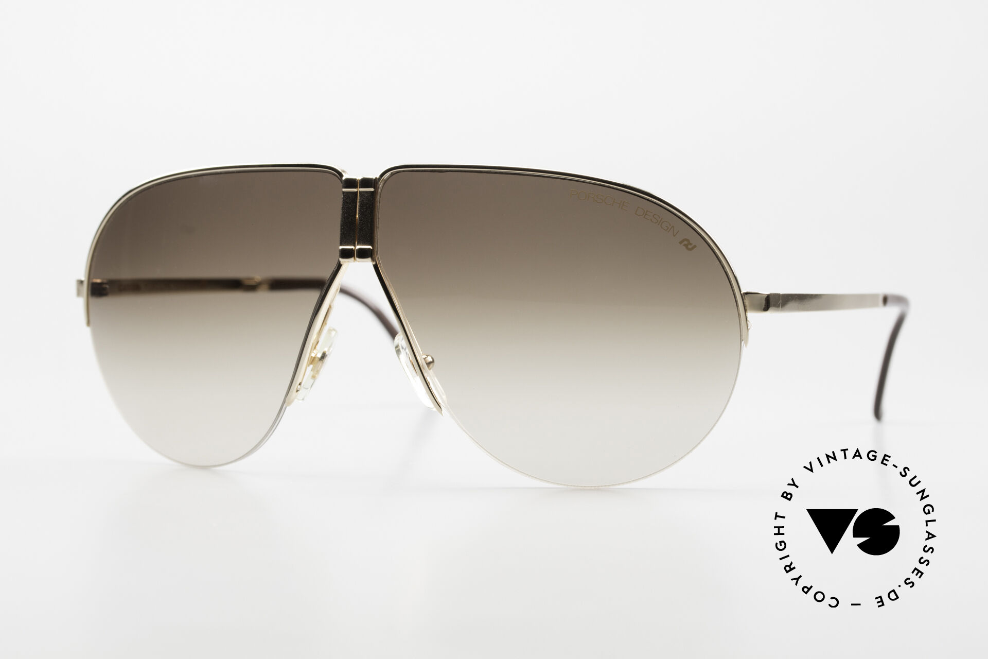 Sunglasses Porsche 5628 Rare 80 s Folding Sunglasses