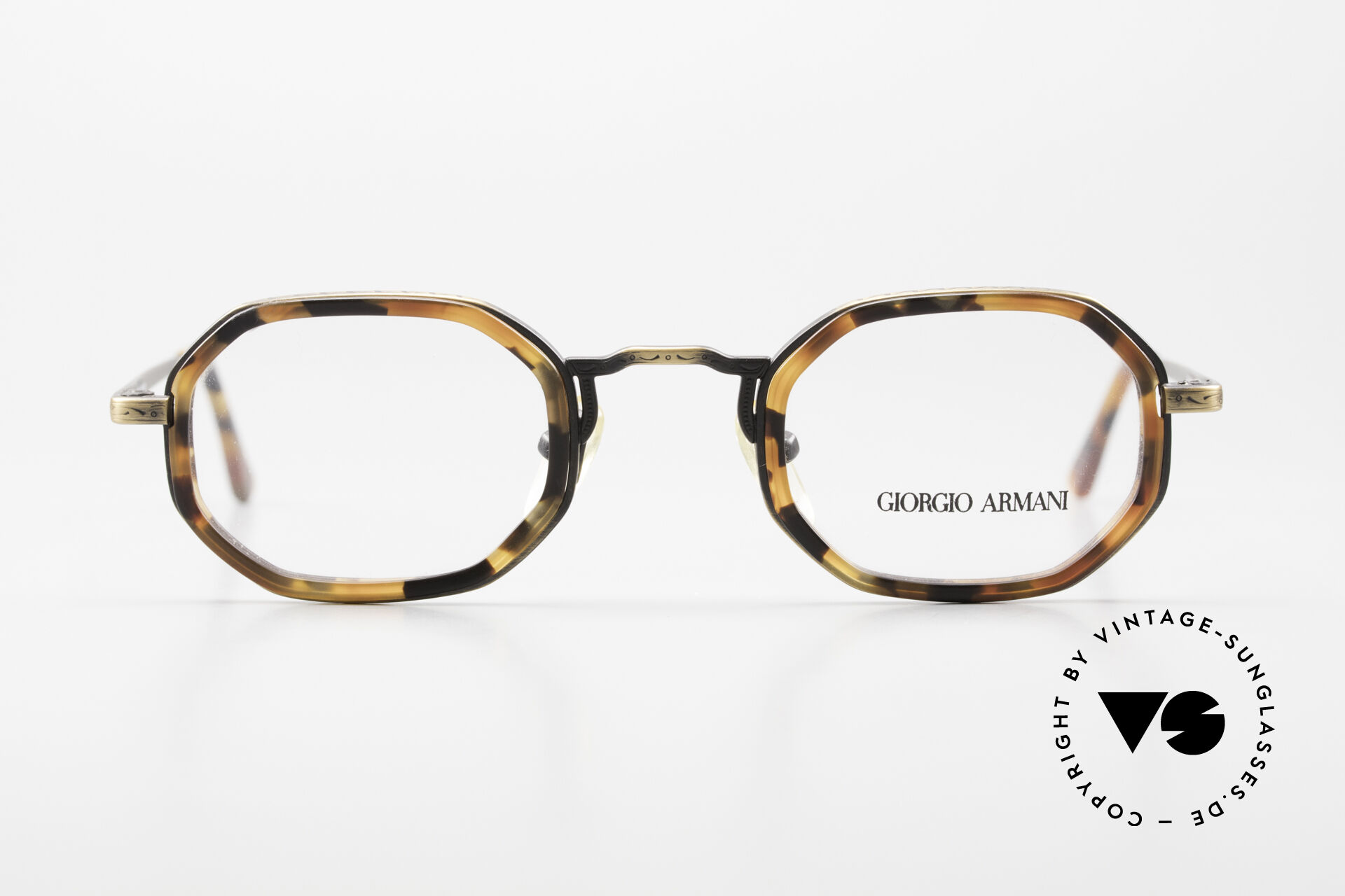 Glasses Giorgio Armani 143 Octagonal Vintage Glasses