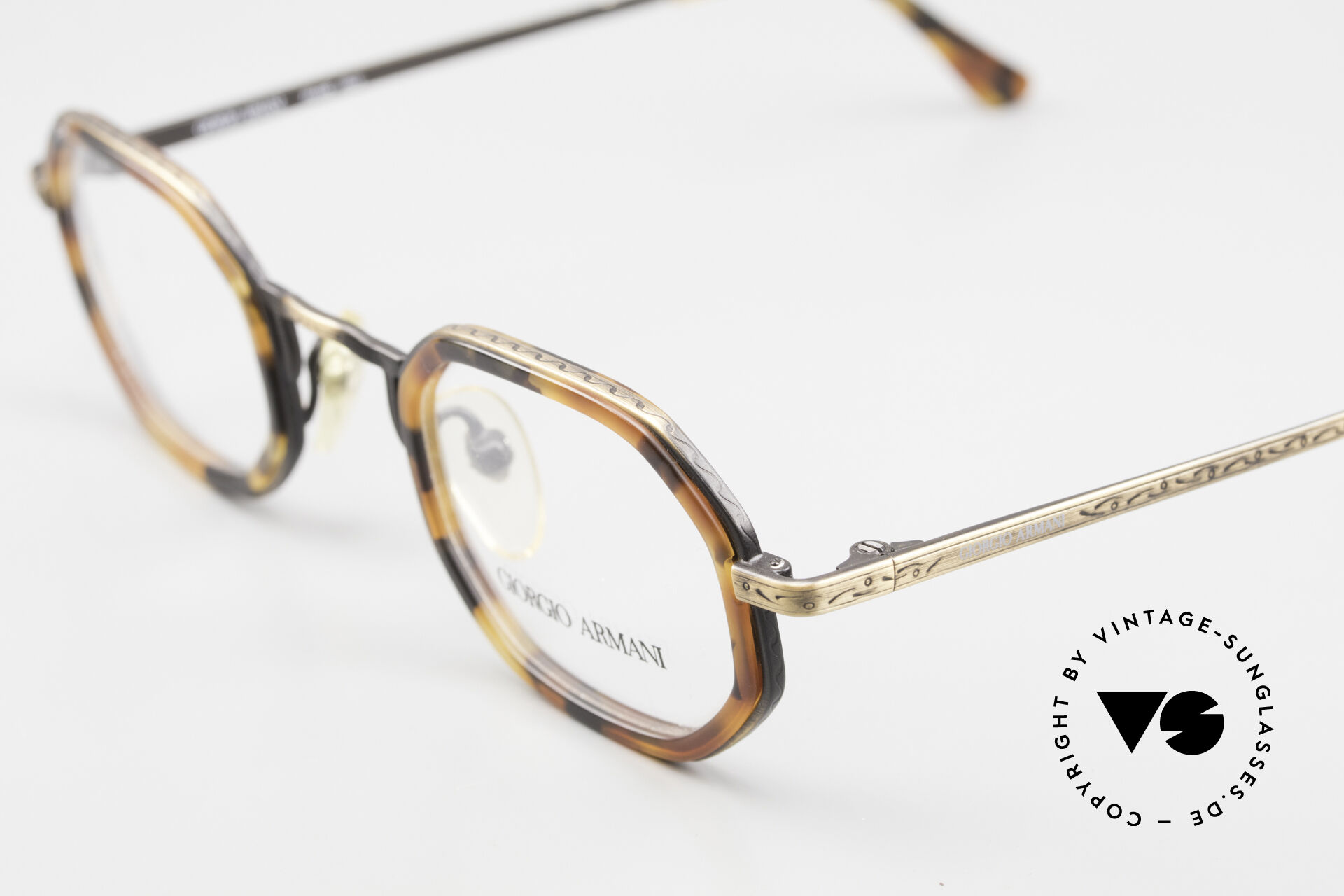 Glasses Giorgio Armani 143 Octagonal Vintage Glasses
