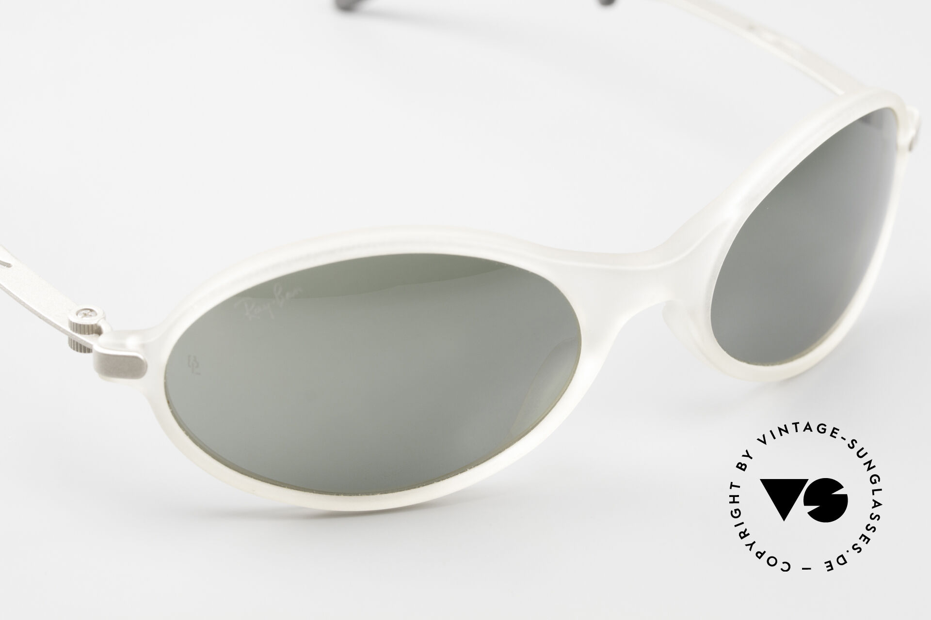 Ray ban oval discount silver