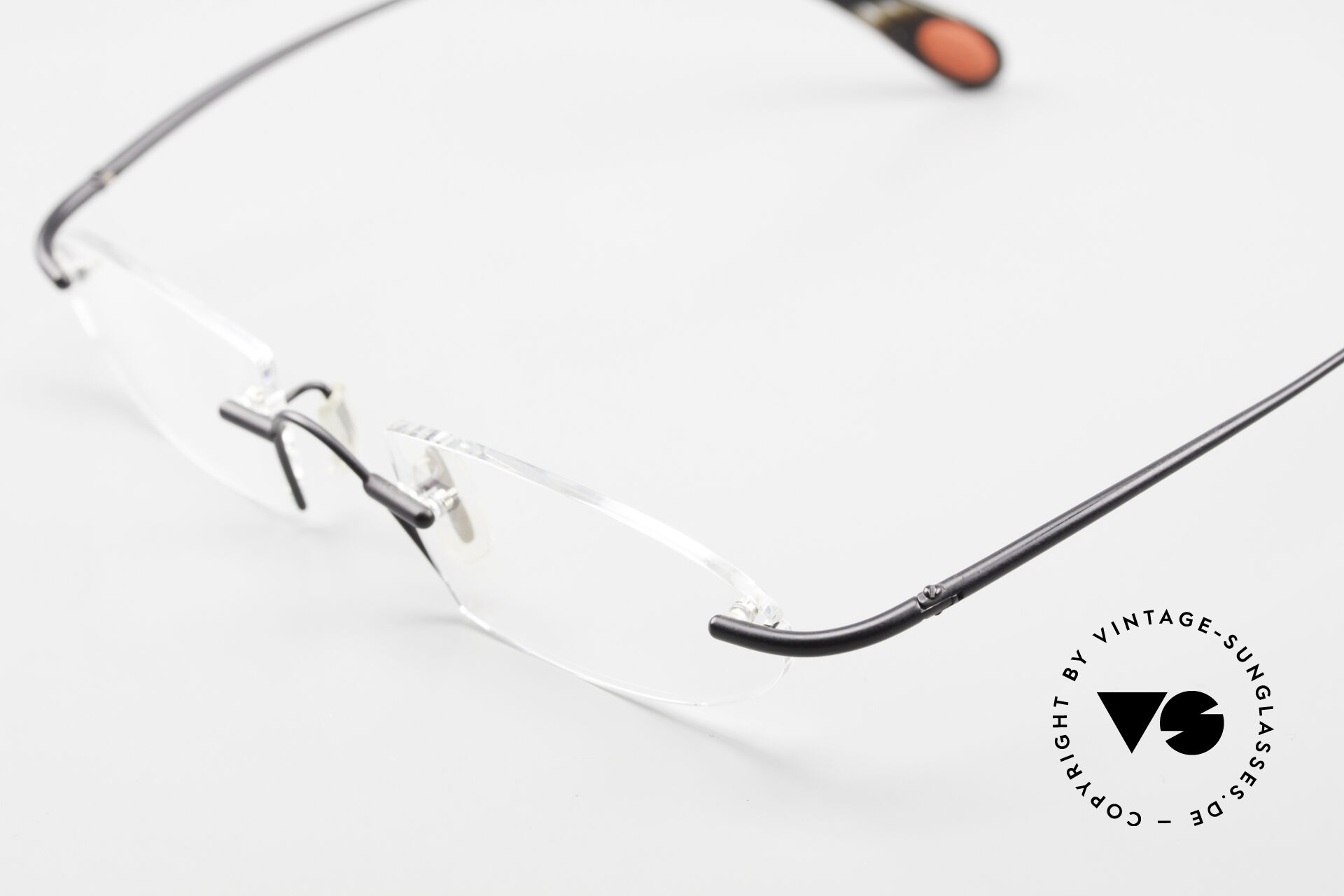 Glasses Bugatti 356 Odotype Rimless Designer Frame Men