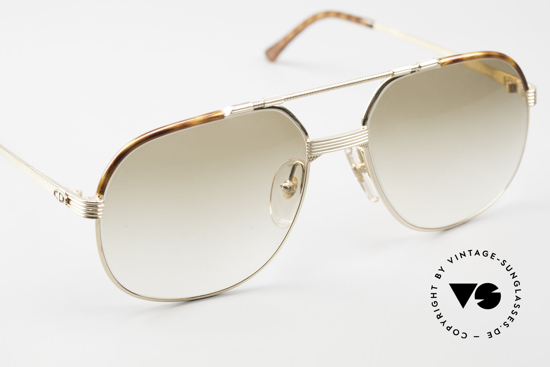 新規購入 Sunglasses Christian Dior 2487 1989's Men's Shades Large 小物