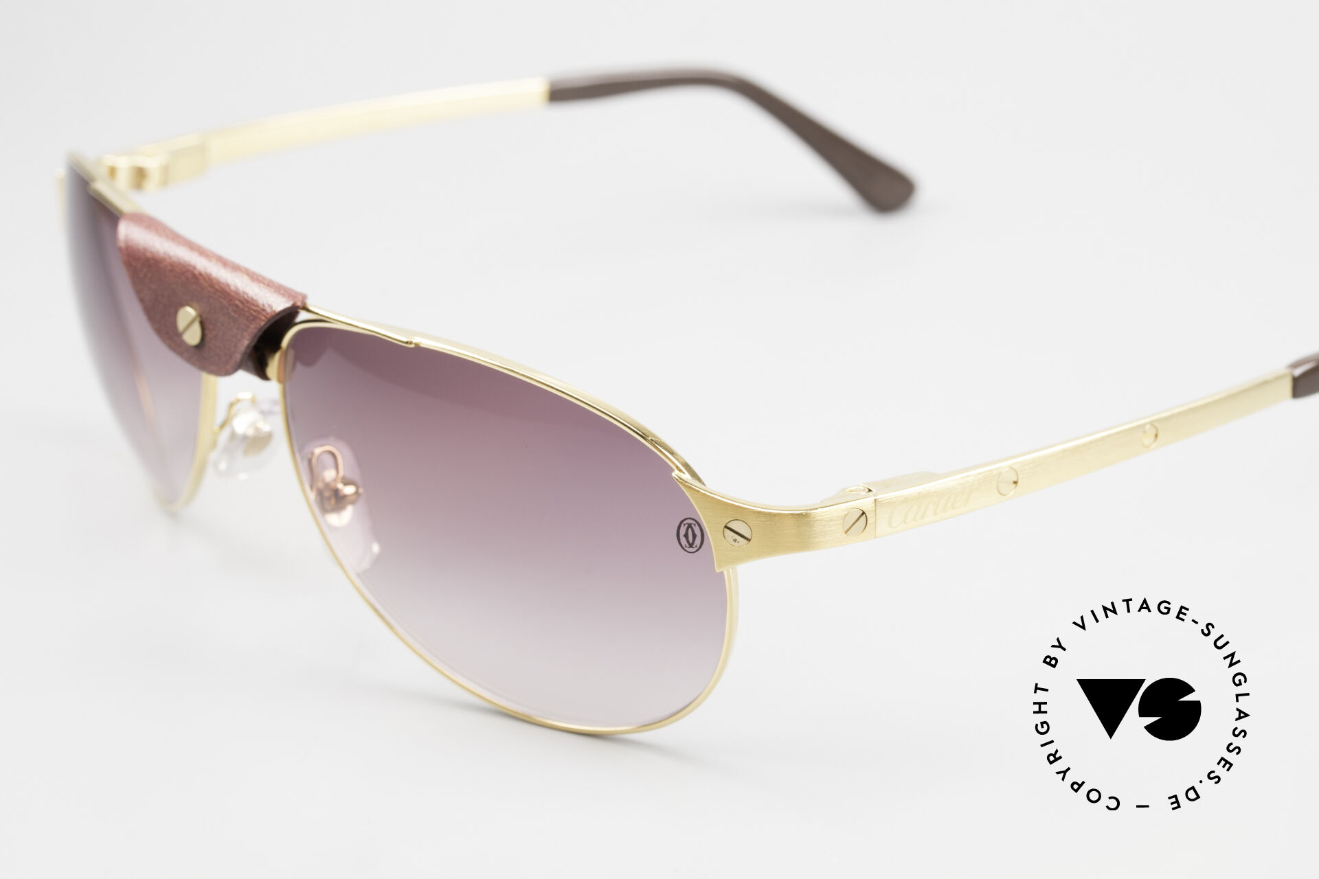 Cartier santos dumont limited edition sunglasses hotsell
