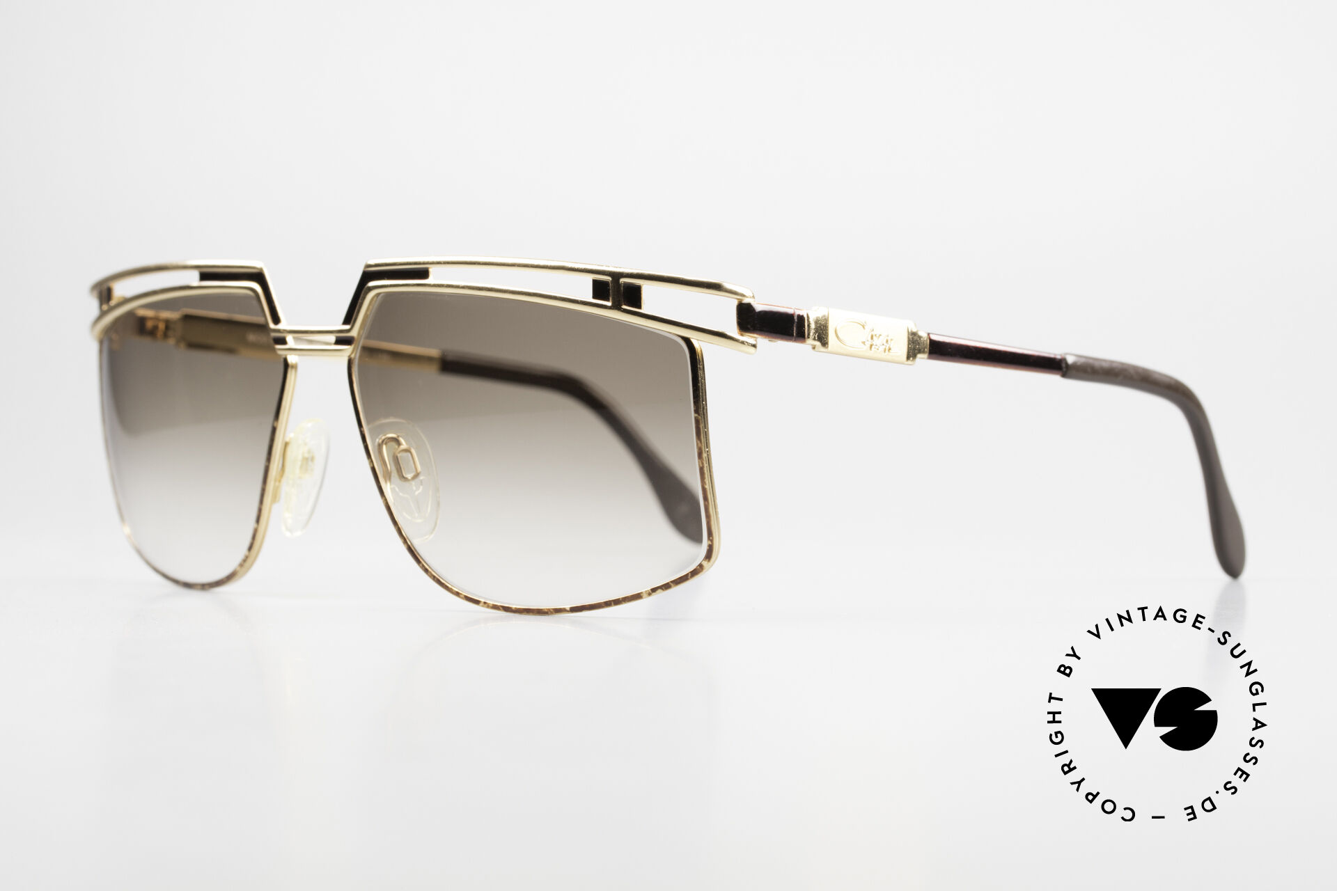 Cazal Sunglasses Frame Only MOD 955 COL 33 Gold Tortoise