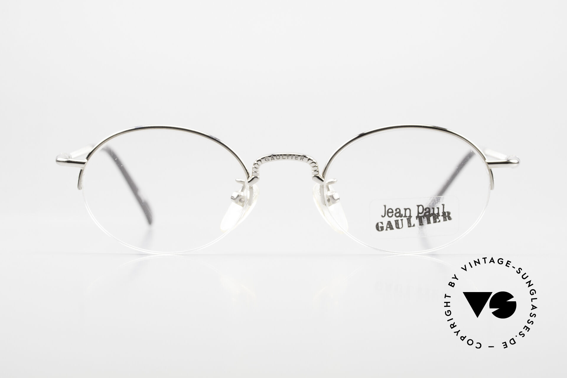 Jean Paul Gaultier 55 7104 Small Oval Glasses 90 s