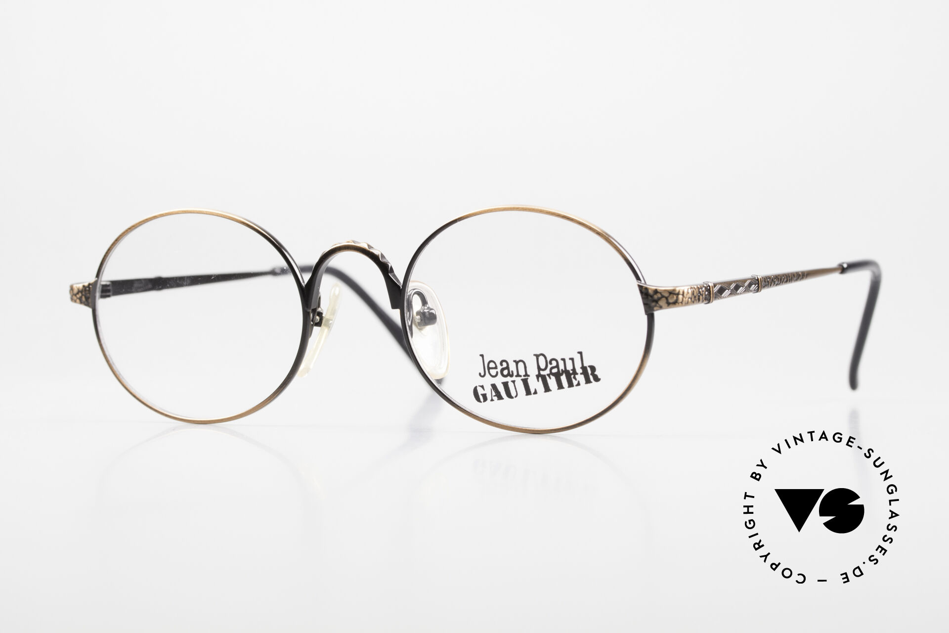 Glasses Jean Paul Gaultier 55 9672 Rare Vintage Designer Frame