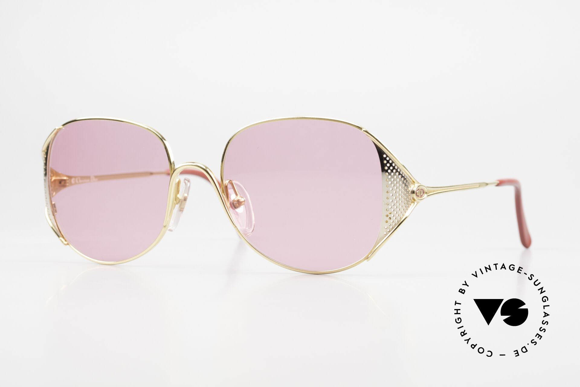 Sunglasses Christian Dior 2362 Ladies 80 s Pink Glasses