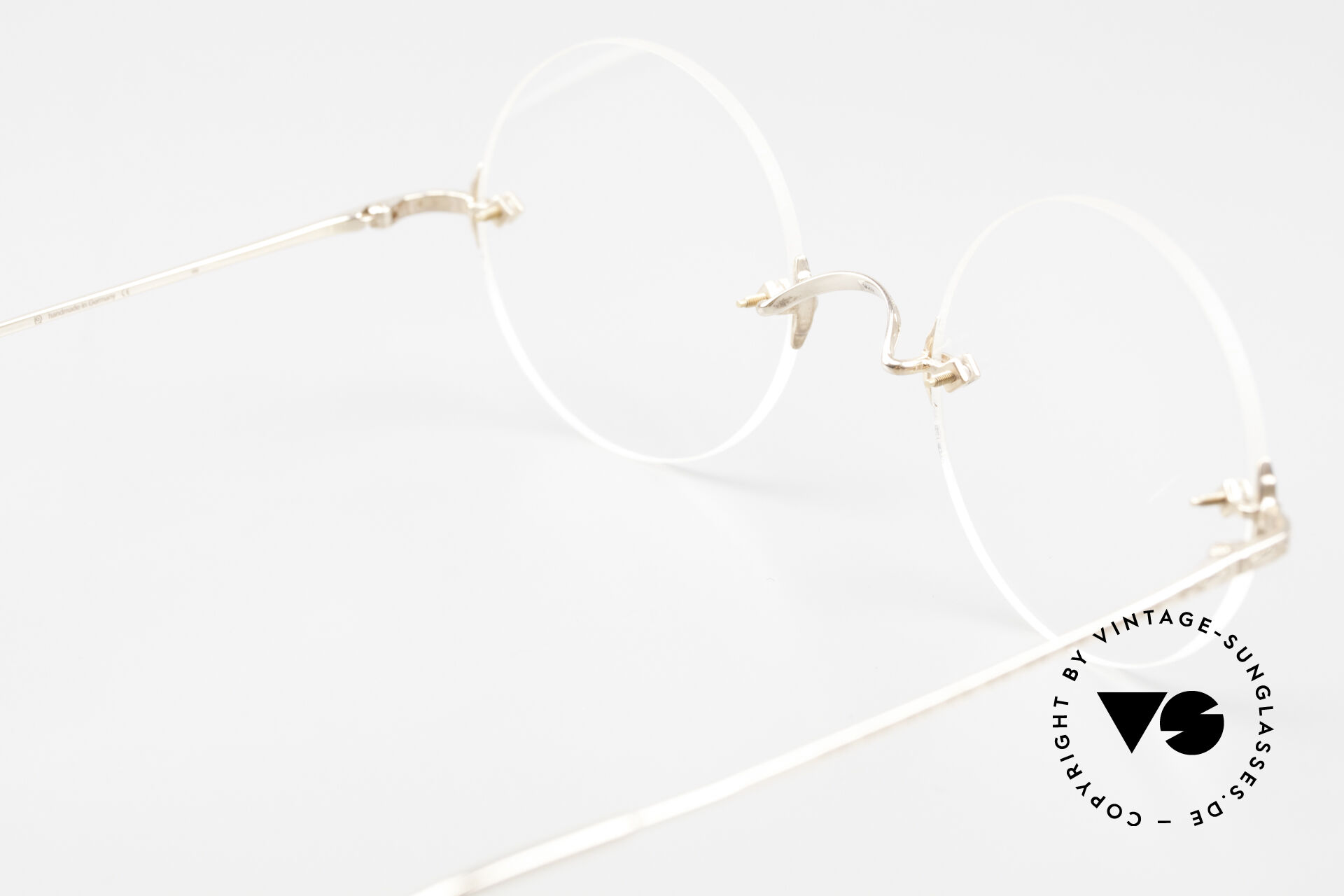 Glasses Gernot Lindner GL-RD34 RG Rose Gold Refined