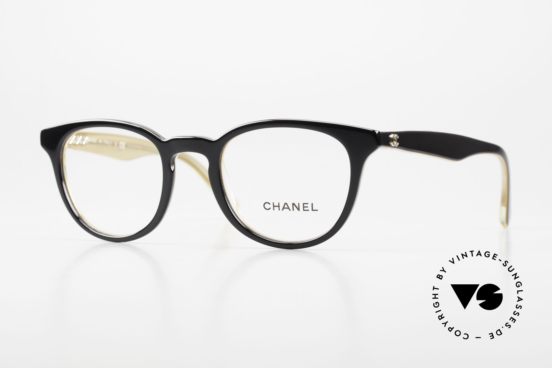 Glasses Chanel 3364 Black Designer Eyeglasses