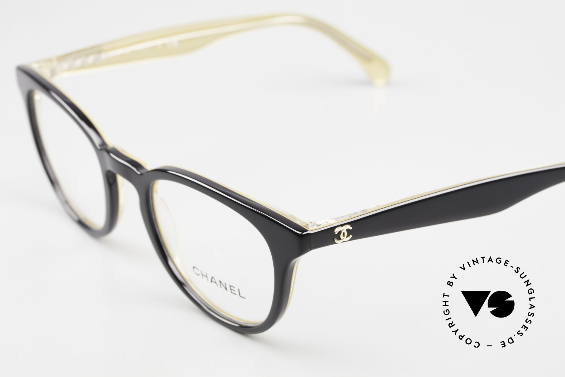 Glasses Chanel 3364 Black Designer Eyeglasses