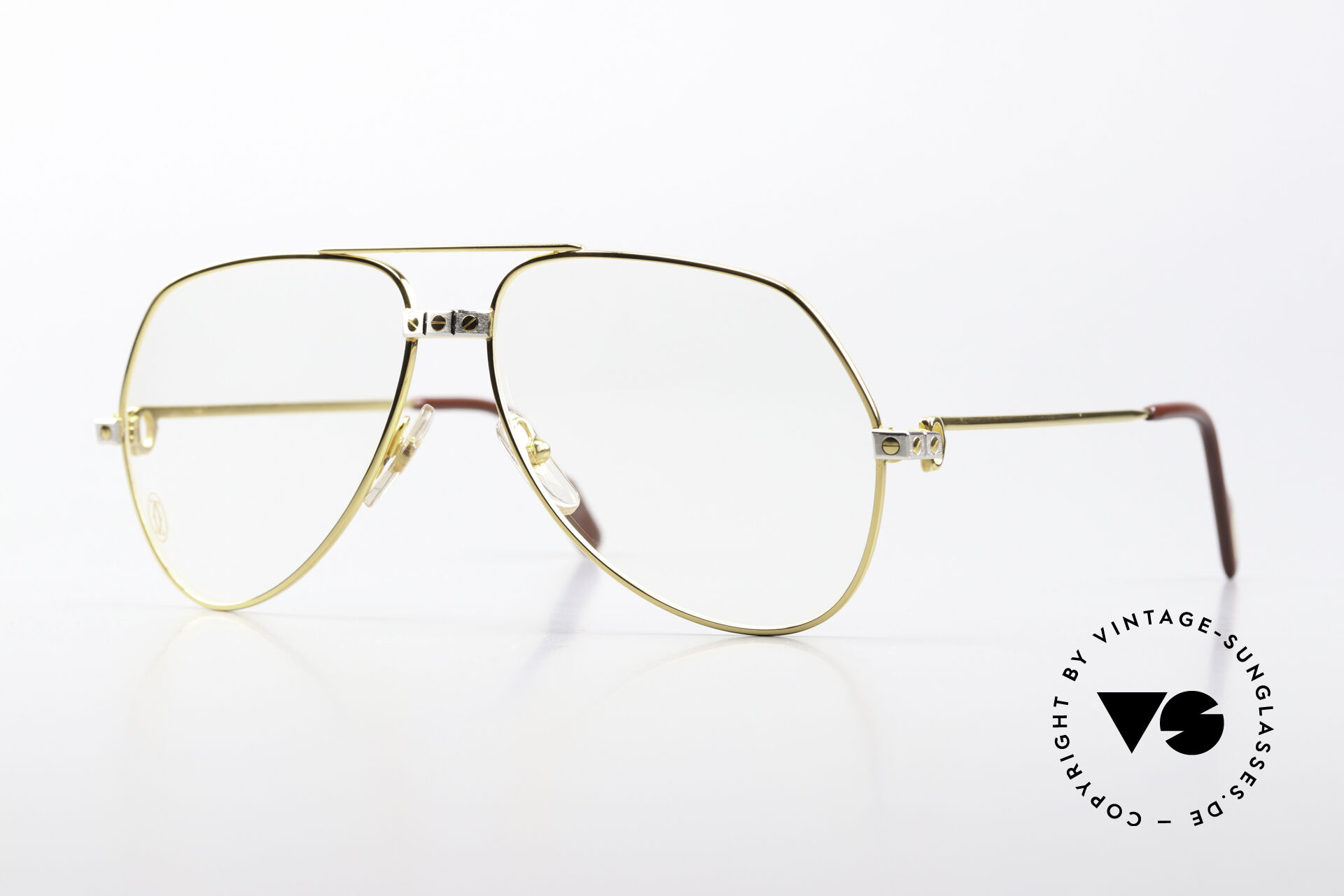 Vintage cartier santos sunglasses outlet