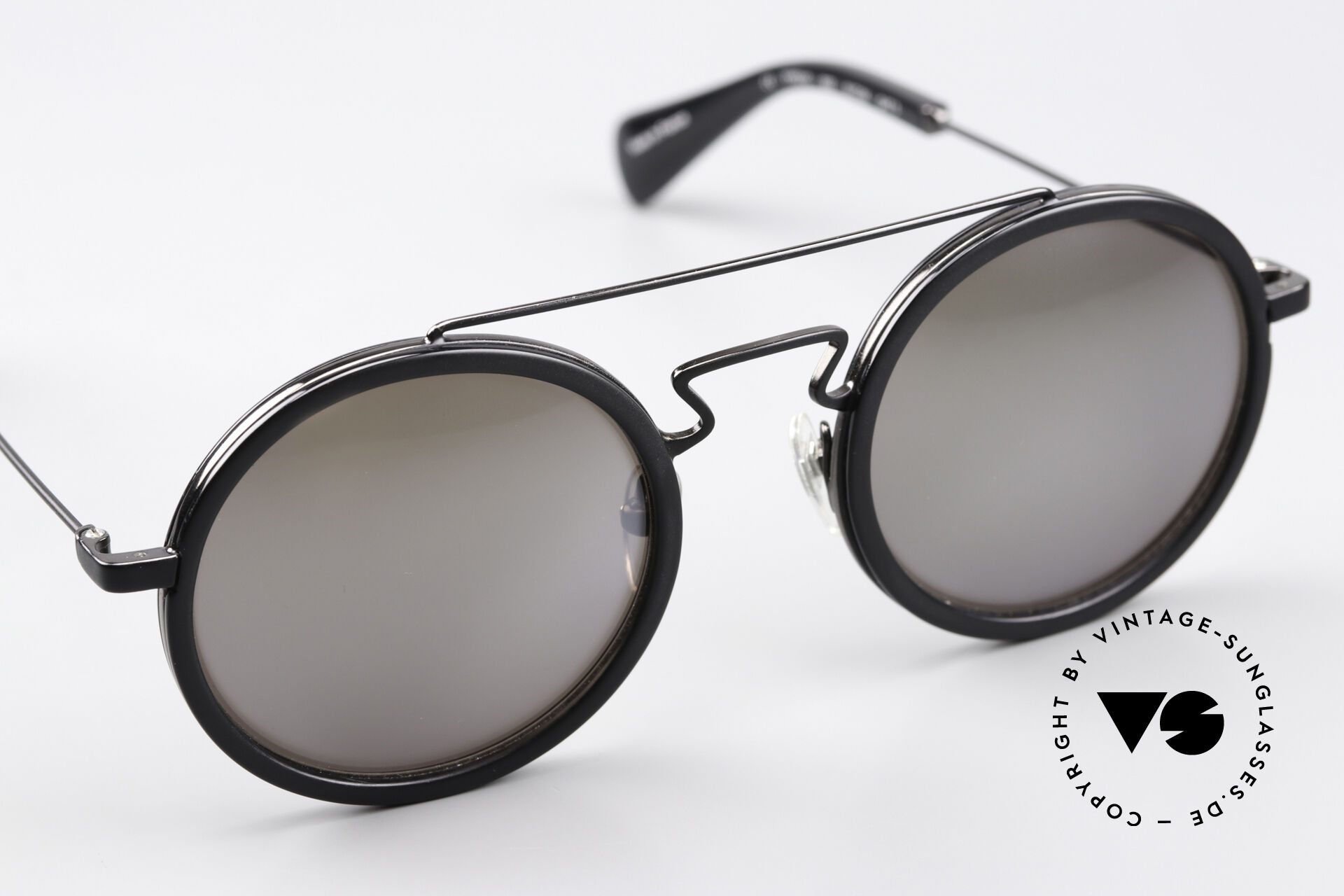送料無料 百貨店 Sunglasses Yohji Lenses Sun Mirrored Matt YY5010 Yamamoto 小物