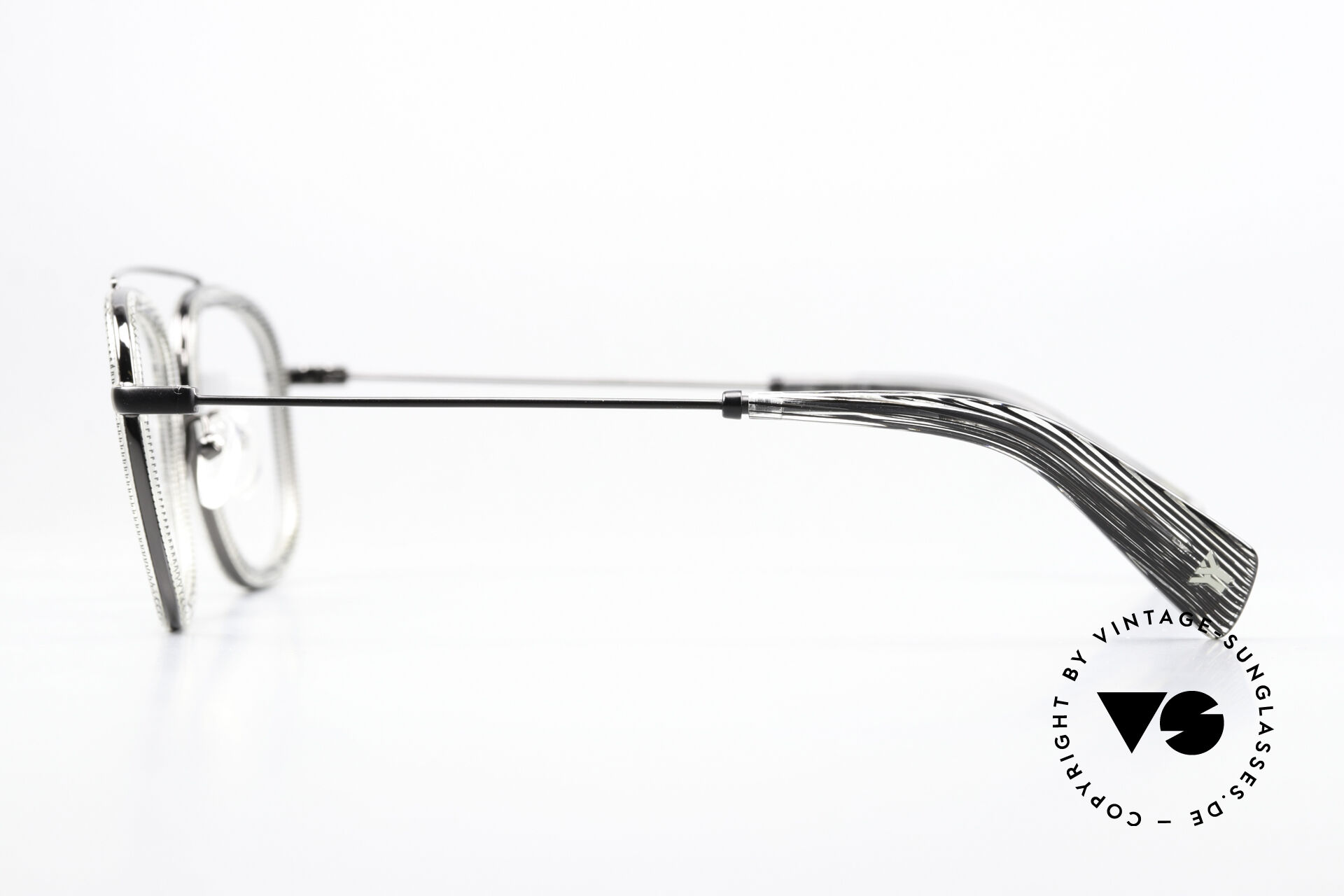 Yohji Yamamoto Gray Monel Glasses (Frames)