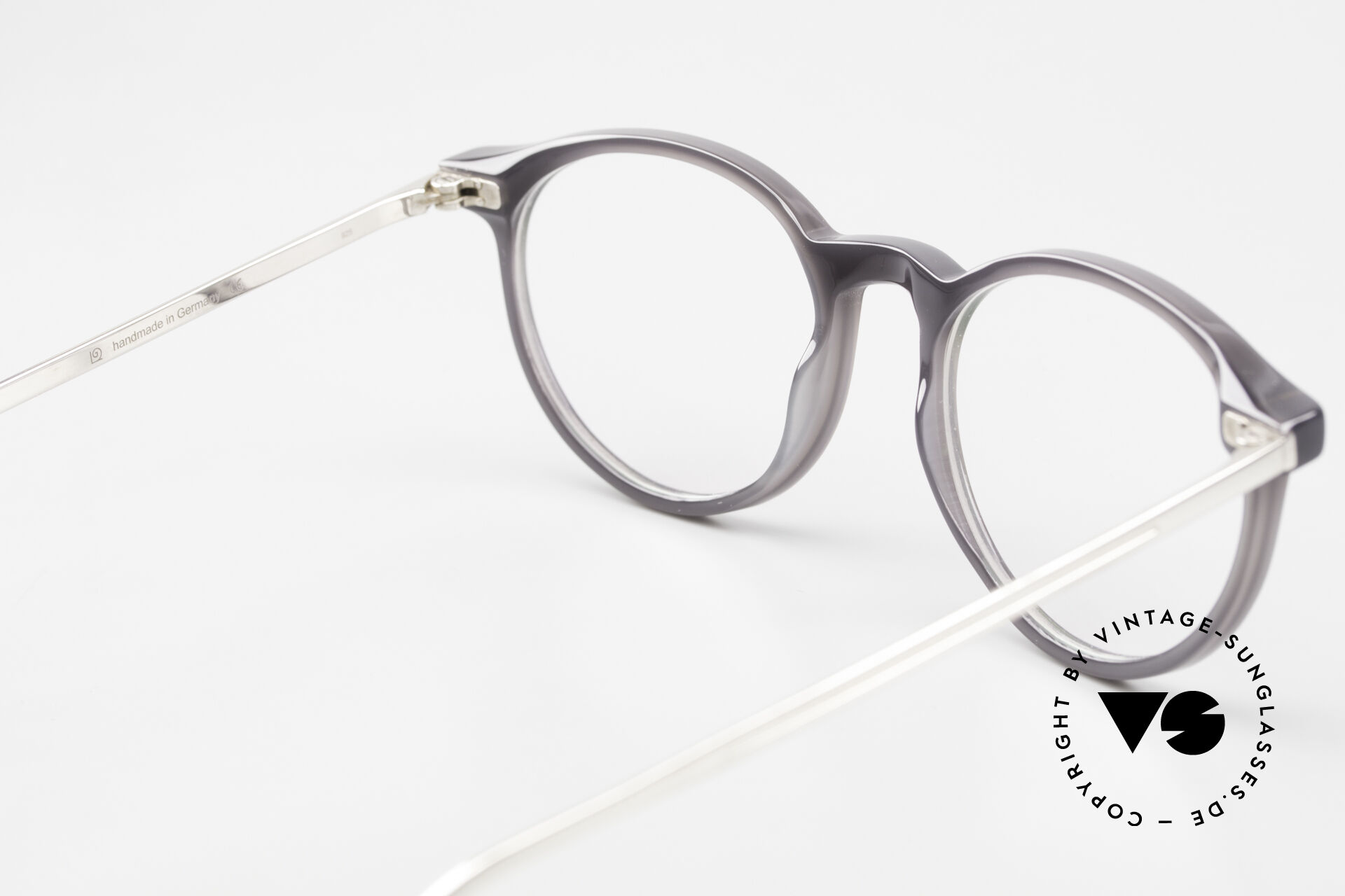 Glasses Gernot Lindner GL-506 925 Silver Frame Panto