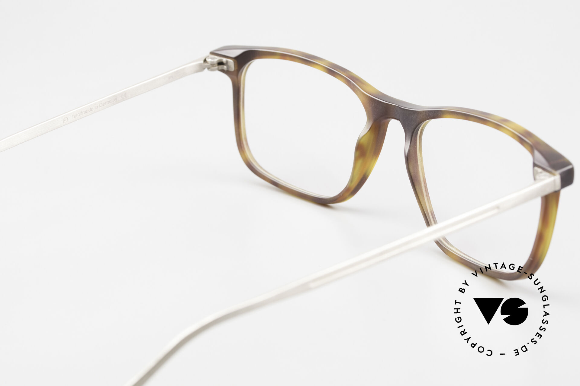 Glasses Gernot Lindner GL-502 925 Silver Frame Acetate