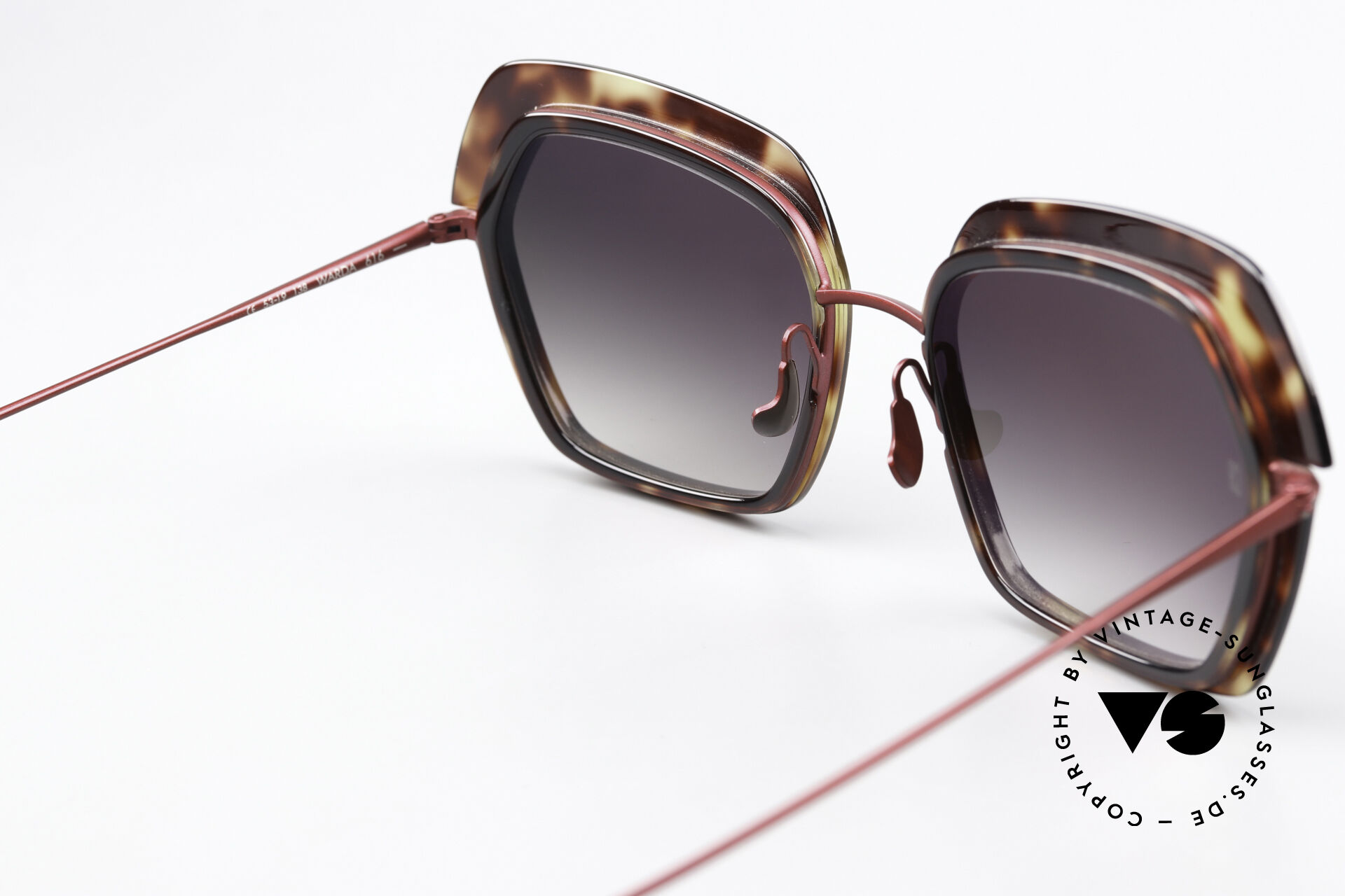 Sunglasses Caroline Abram Warda Women's Shades 60s Style