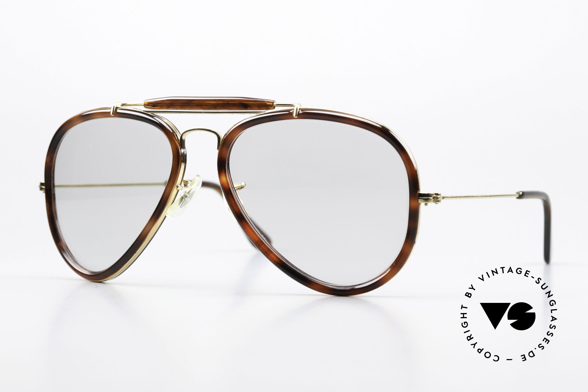 Sunglasses Ray Ban Traditionals Outdoorsman 80 s B L USA Aviator Shades