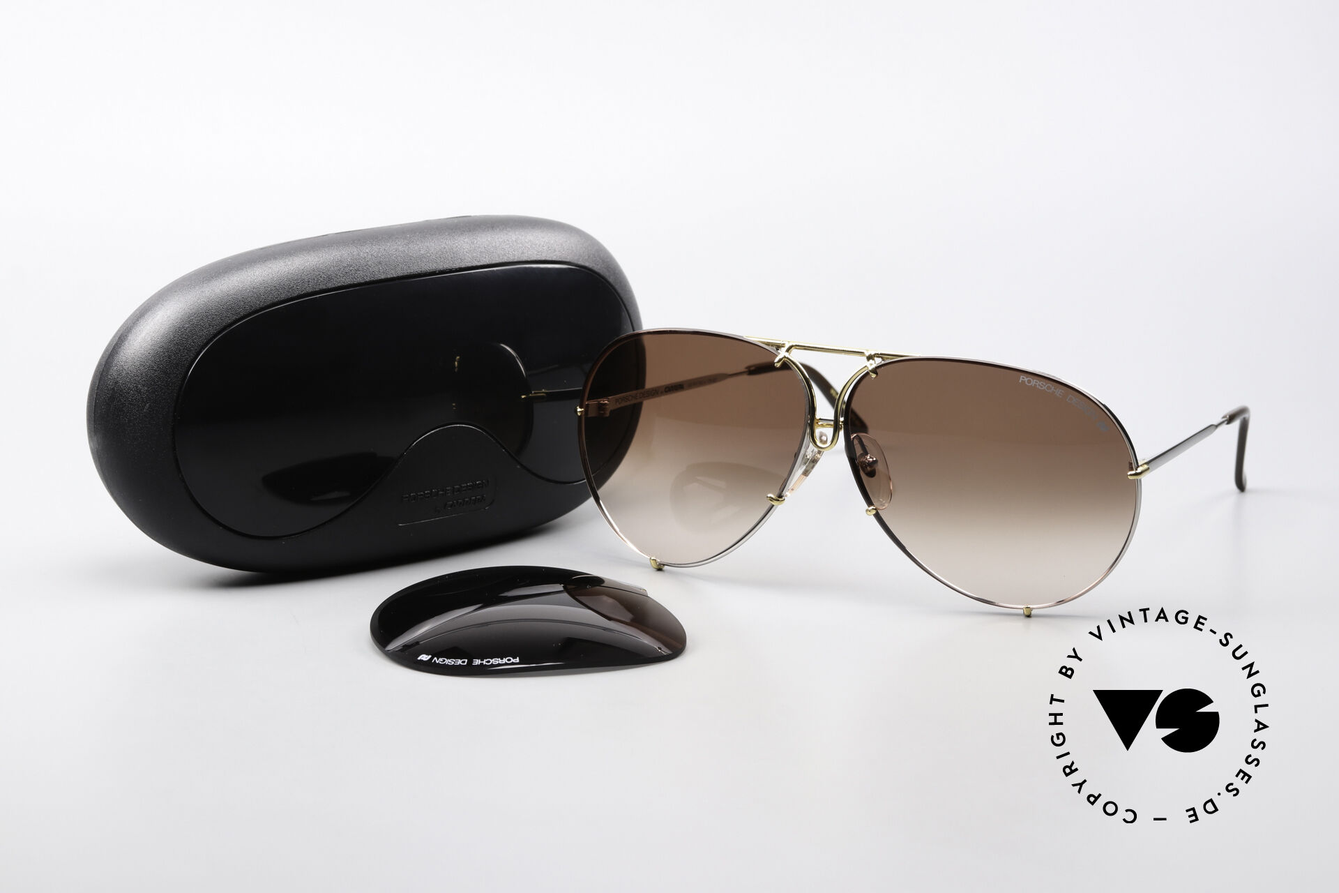 Sunglasses Porsche 5621 80's Bicolor Sunglasses