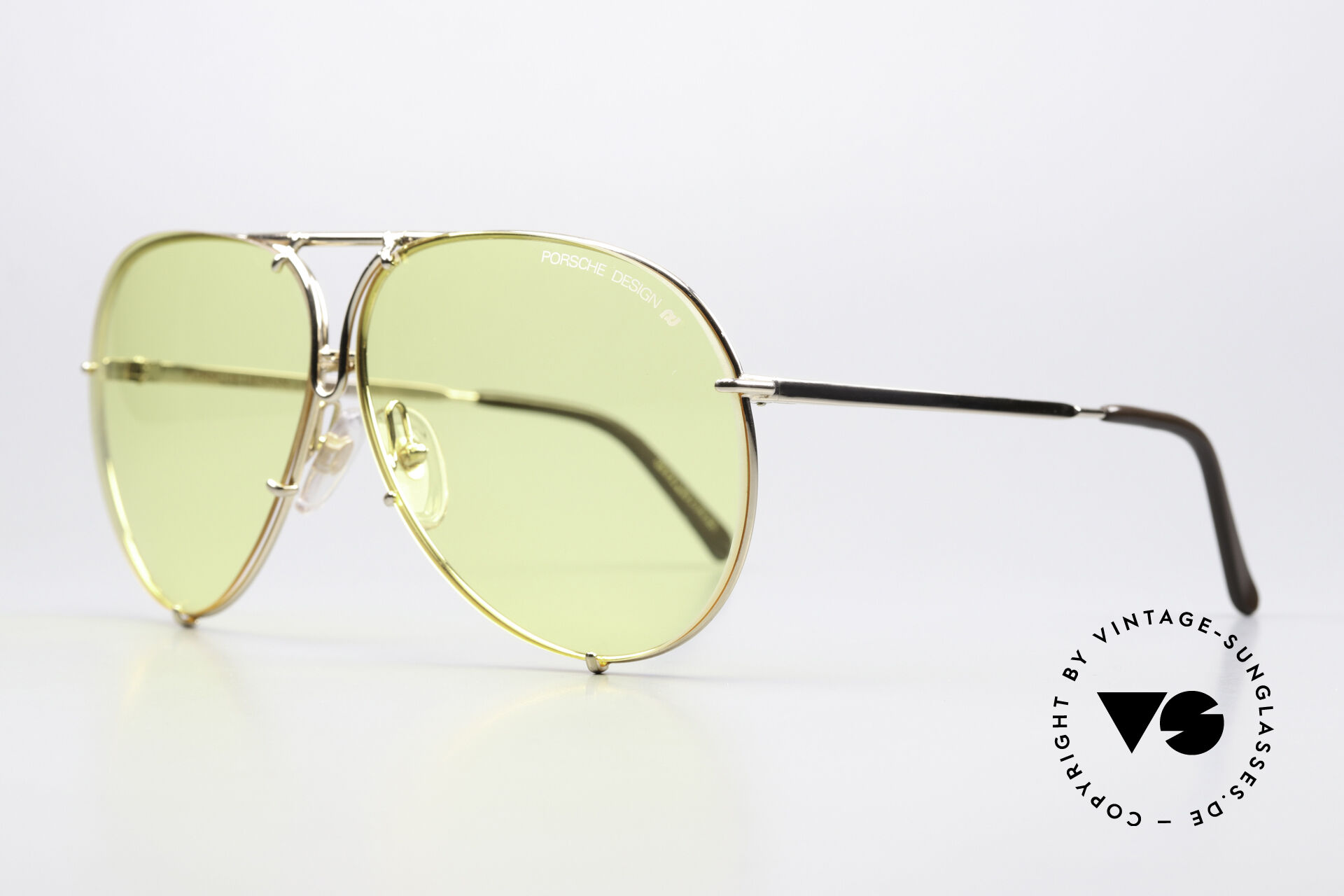 Porsche carrera gold sunglasses top