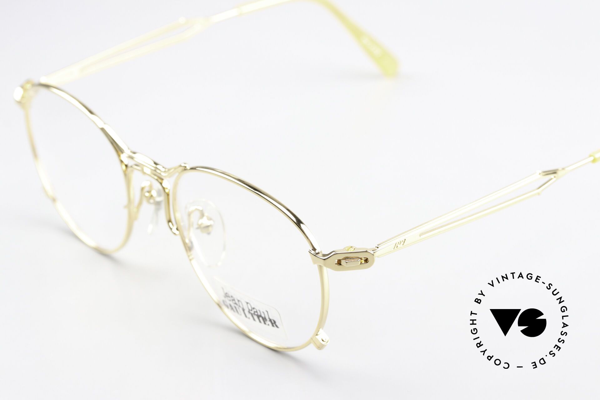 【JeanPaul GAULTIER 】Vネックデザイントップス 40イエロー JeanPaul GAULTIER 】Vネックデザイントップス 40イエロー
