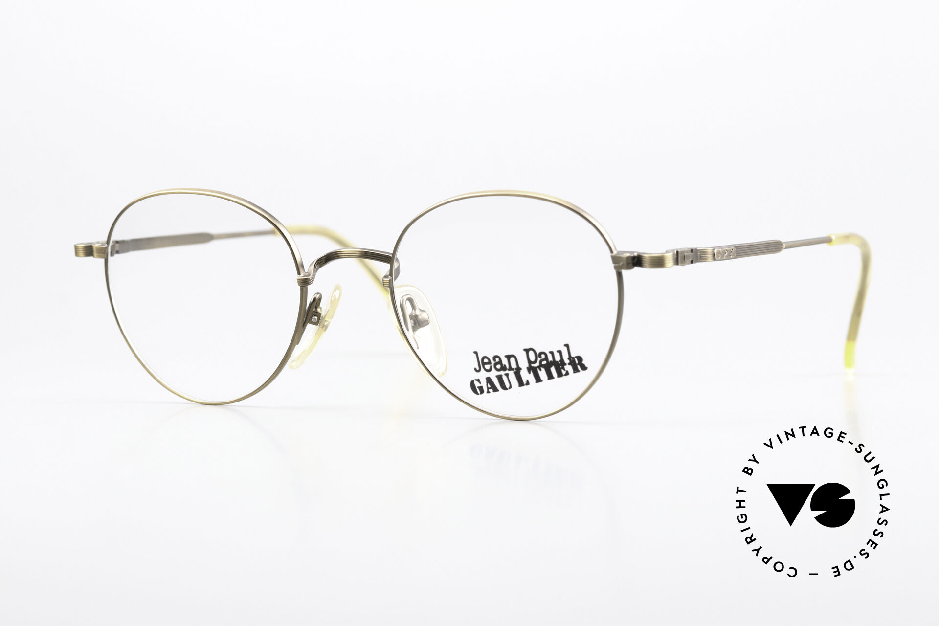 Glasses Jean Paul Gaultier 55-1174 Antique Burnt Gold By JPG