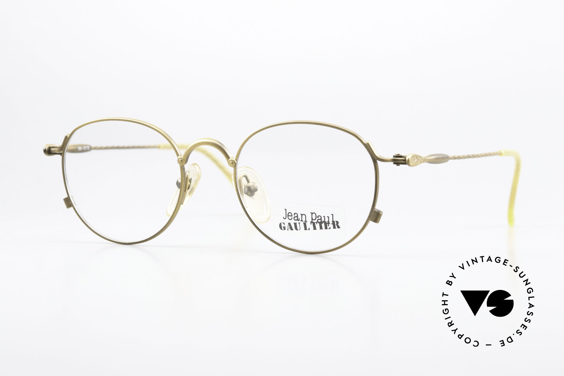 Glasses Jean Paul Gaultier 55 2172 Vintage Round Eyeglasses