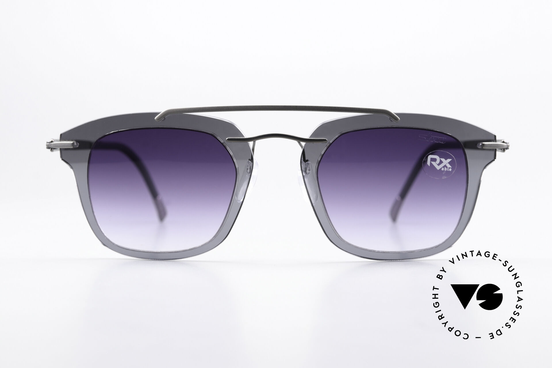 Sunglasses Silhouette 8690 Titan Frame Plastic Front