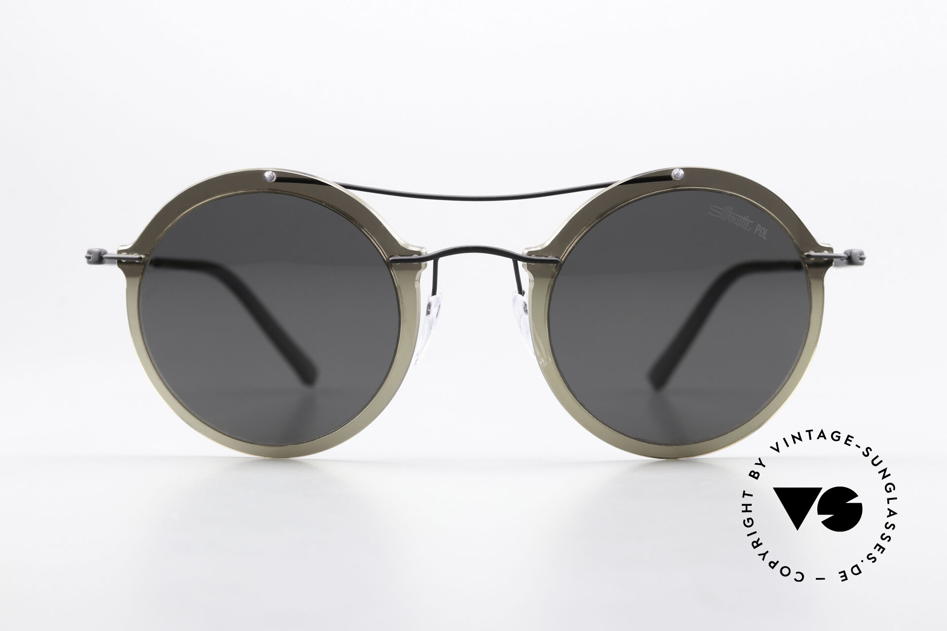 Sunglasses Silhouette 8705 With Polarized Sun Lenses