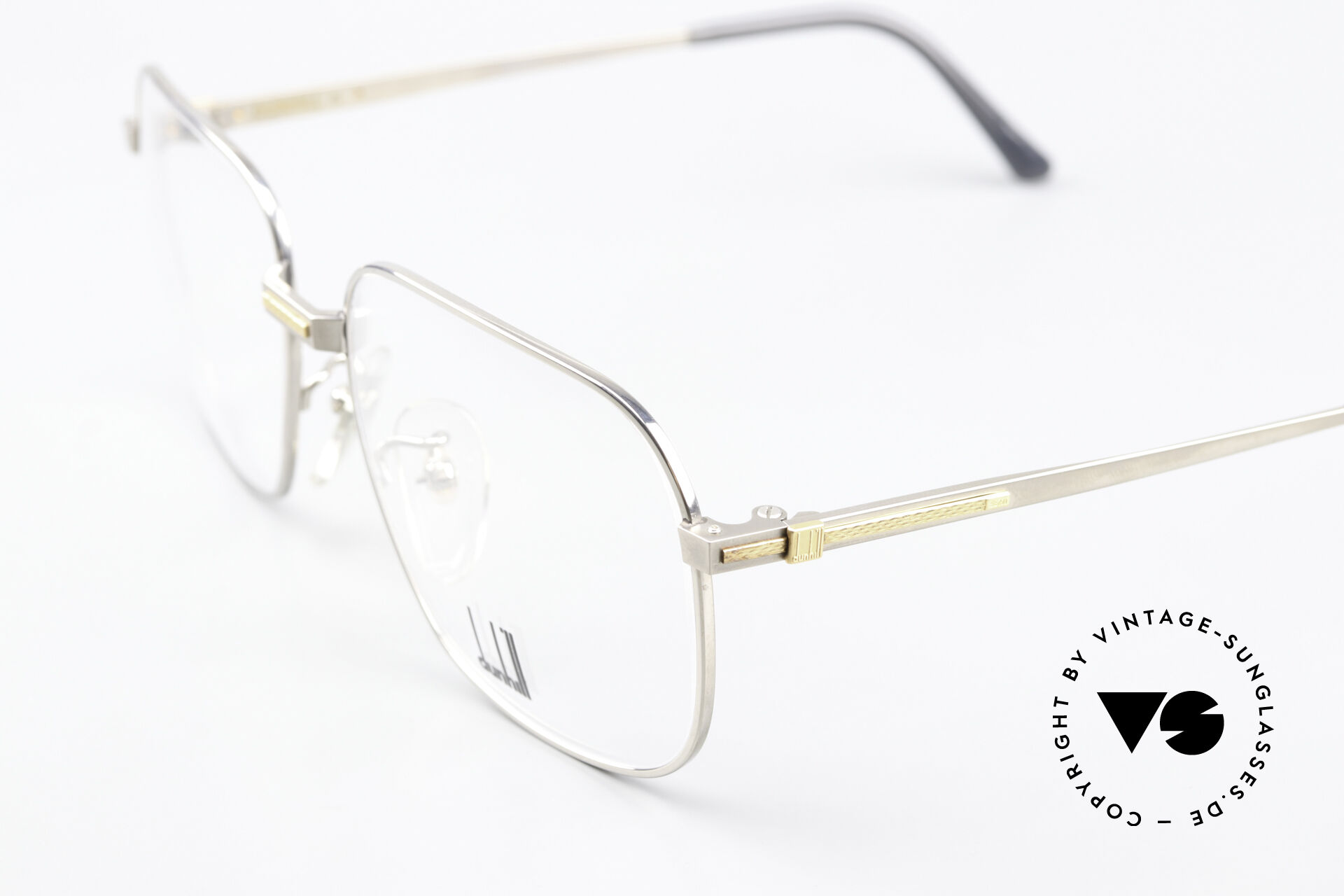 Dunhill 美品 シェル Glasses Dunhill 6048 Gold Plated Glasses 1987