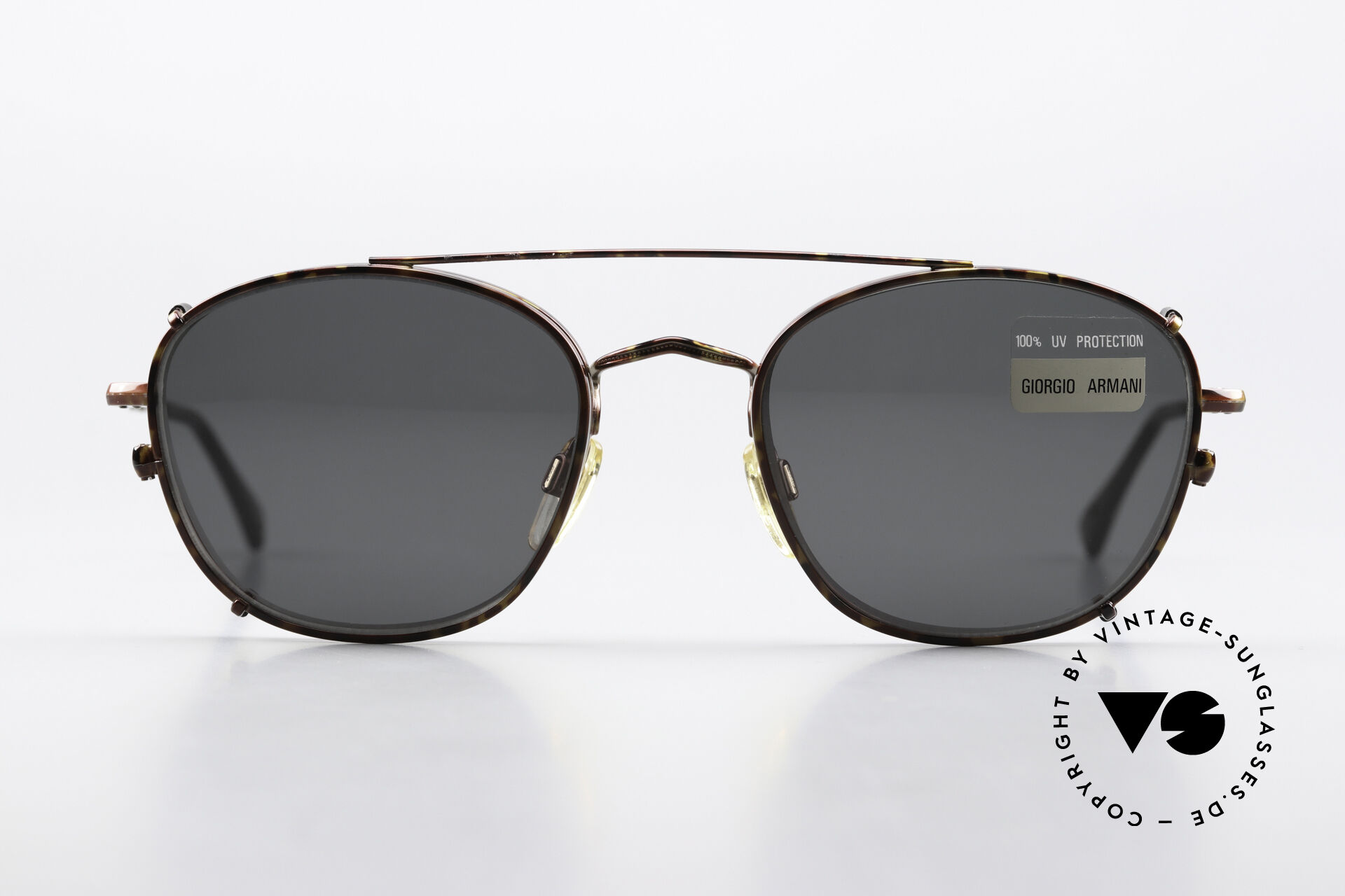 Sunglasses Giorgio Armani 169 Clip On Vintage Eyeglasses