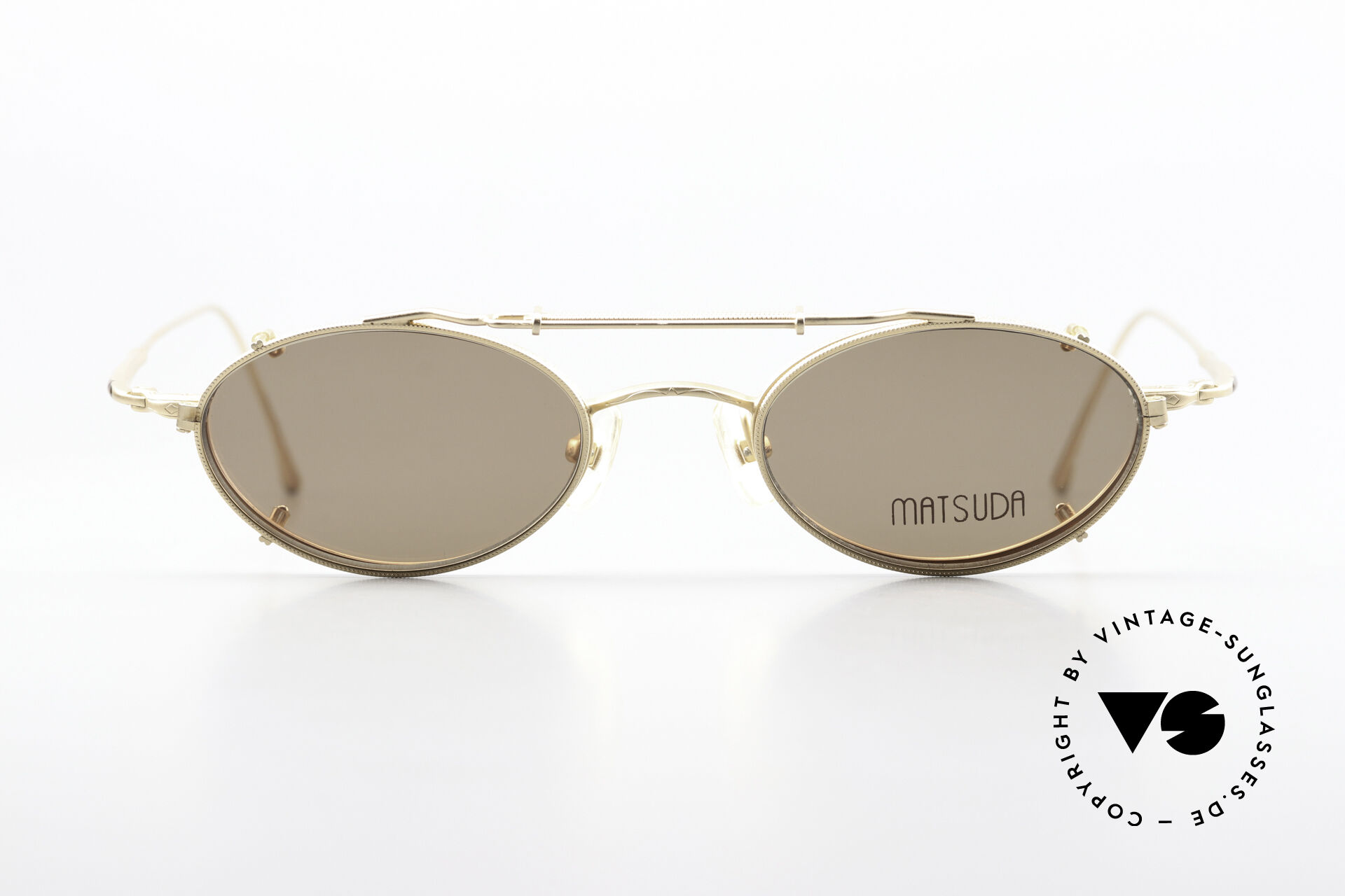 Sunglasses Matsuda 10139 Clip On Vintage Frame 90s