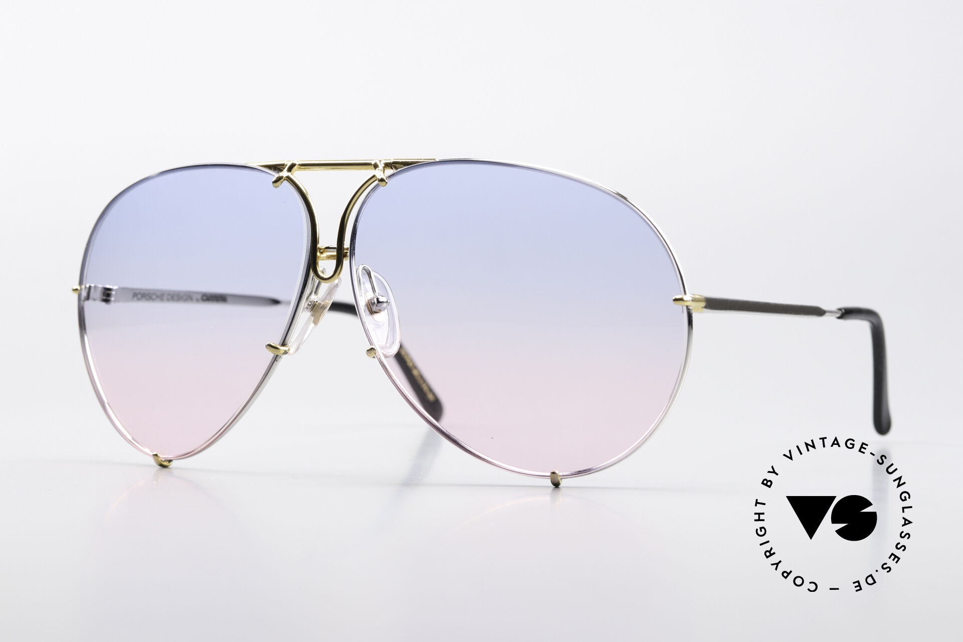 Sunglasses Porsche 5621 Unique Baby Blue Pink Tint