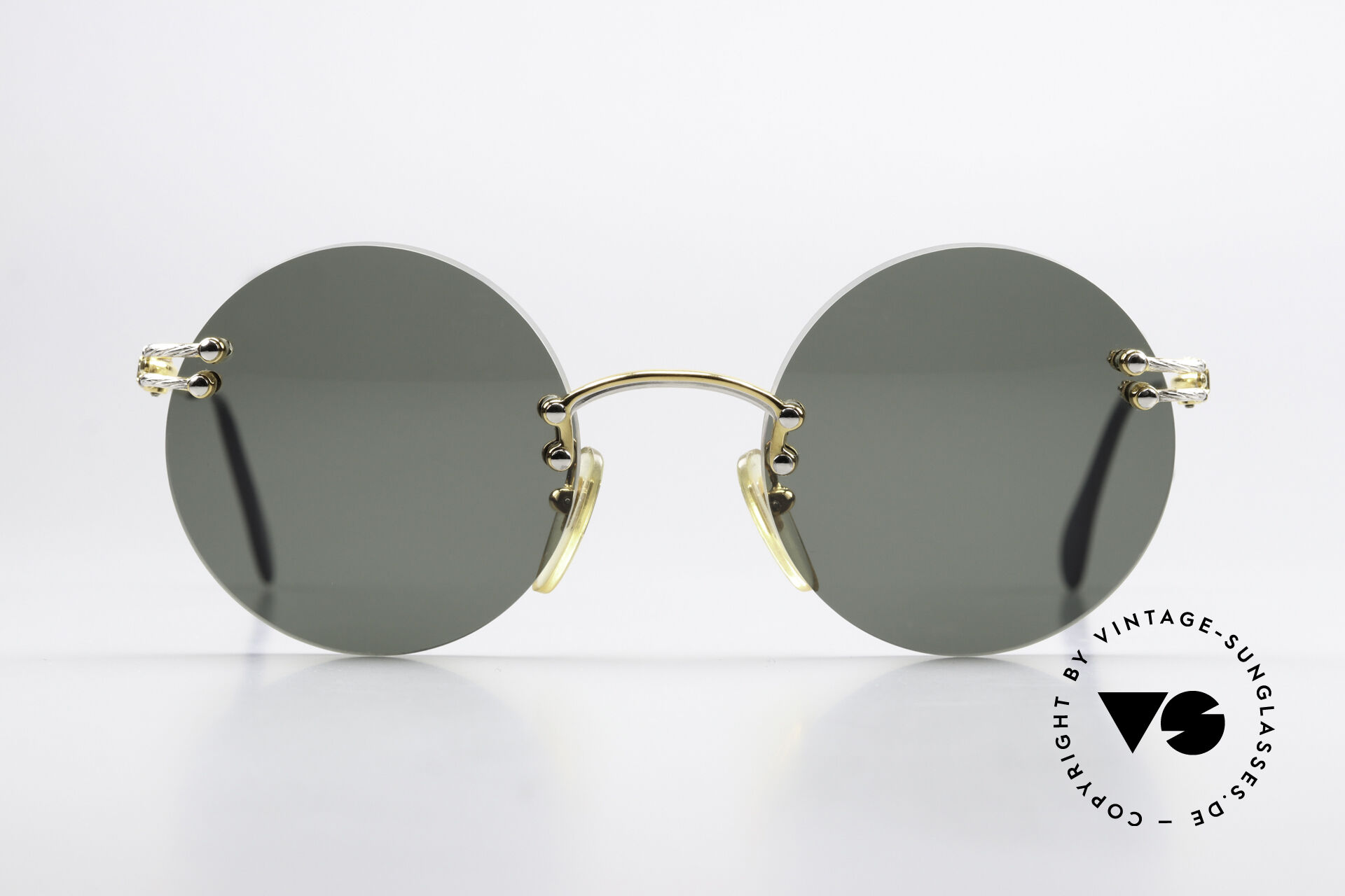 Sunglasses Fred Corvette Round Customized Shades