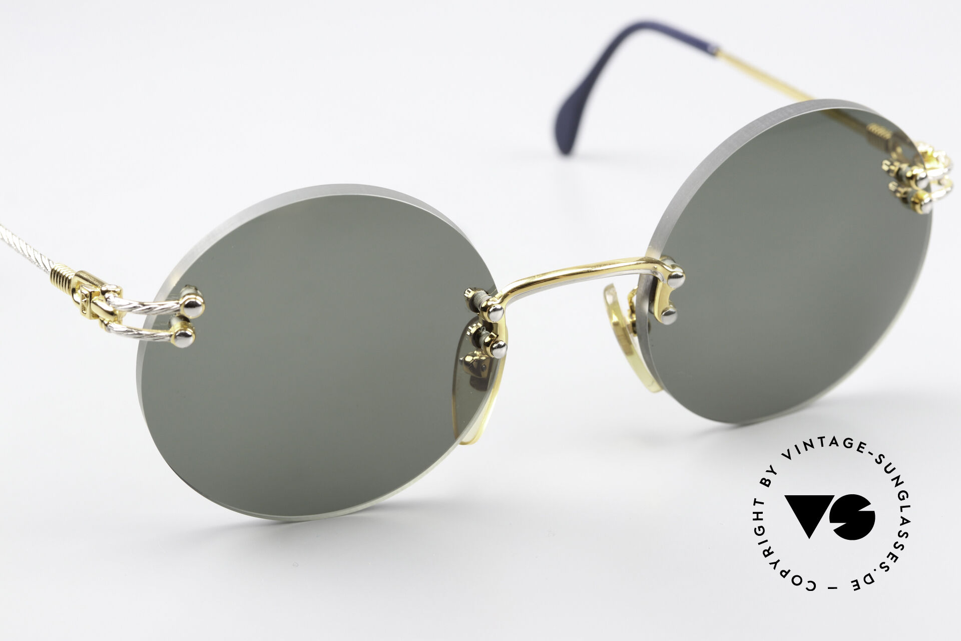 Sunglasses Fred Corvette Round Customized Shades