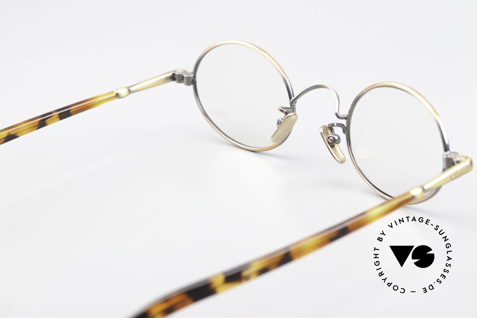 Glasses Lunor VA 100 Antique Gold And Bronze