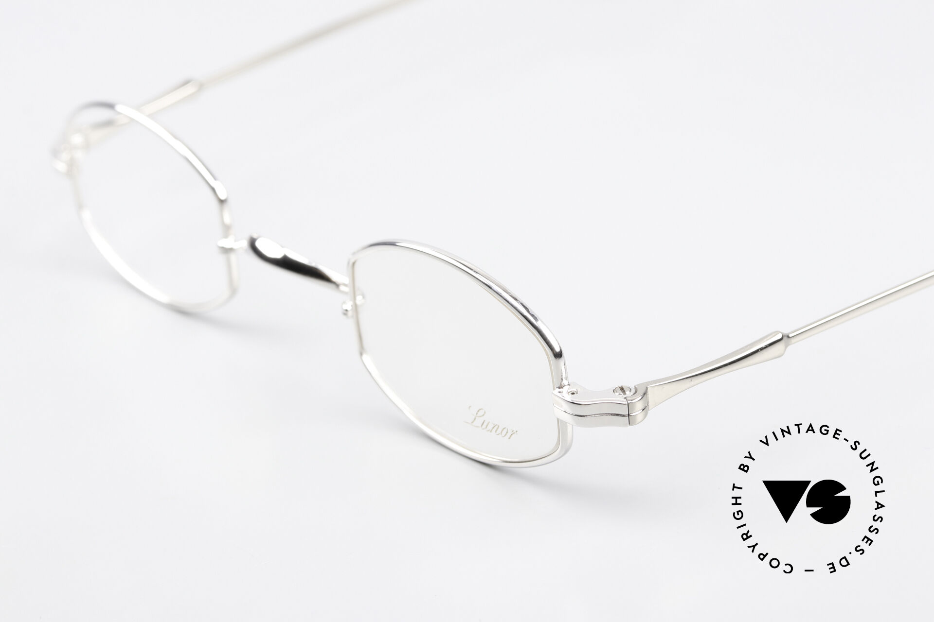 Glasses Lunor II 02 Small Frame Platinum Plated