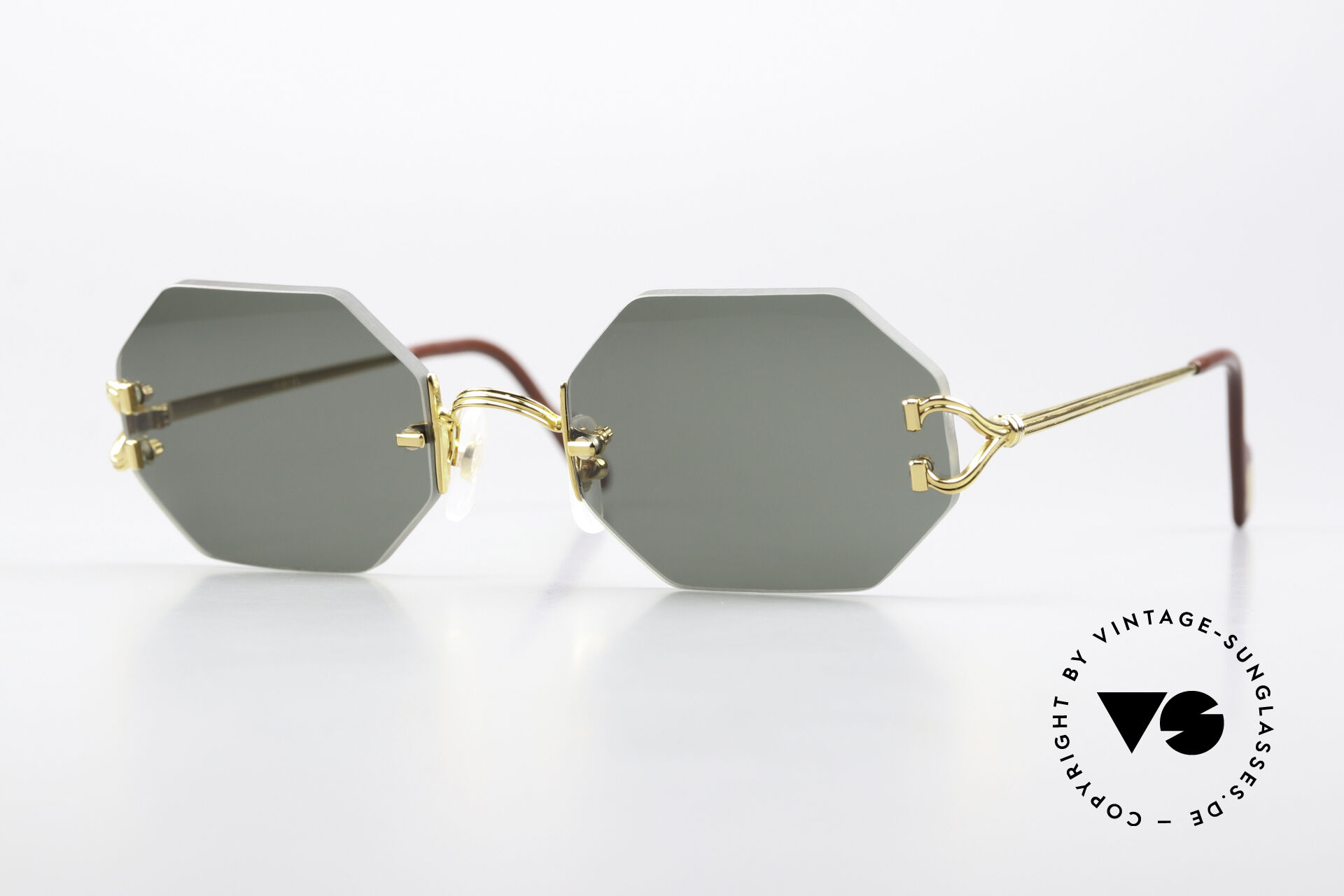 Cartier hexagon glasses hotsell
