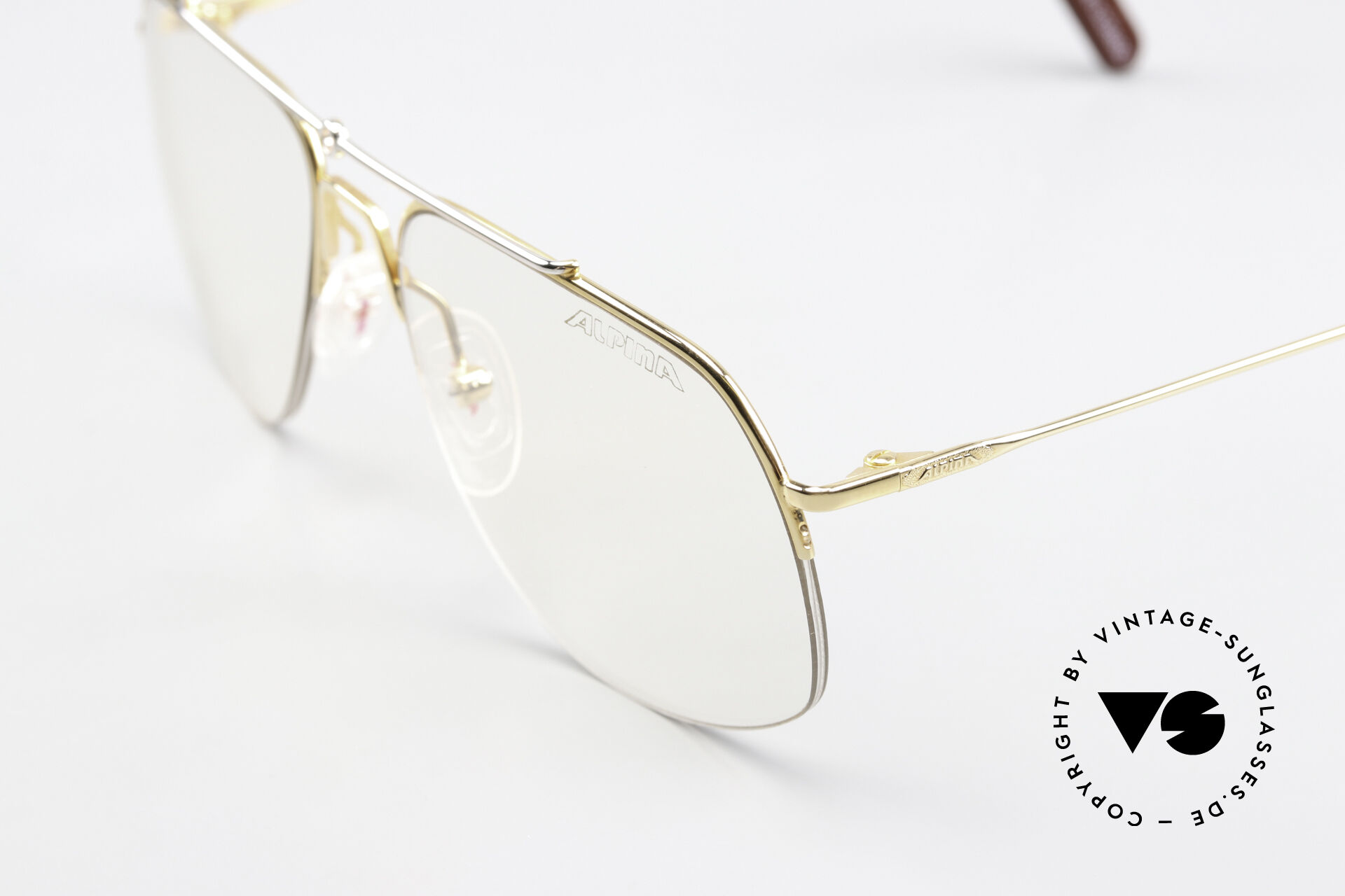 ビーハイブオールガラスビンテージ Glasses Alpina PCF 98 Nylor 90's Aviator Glasses